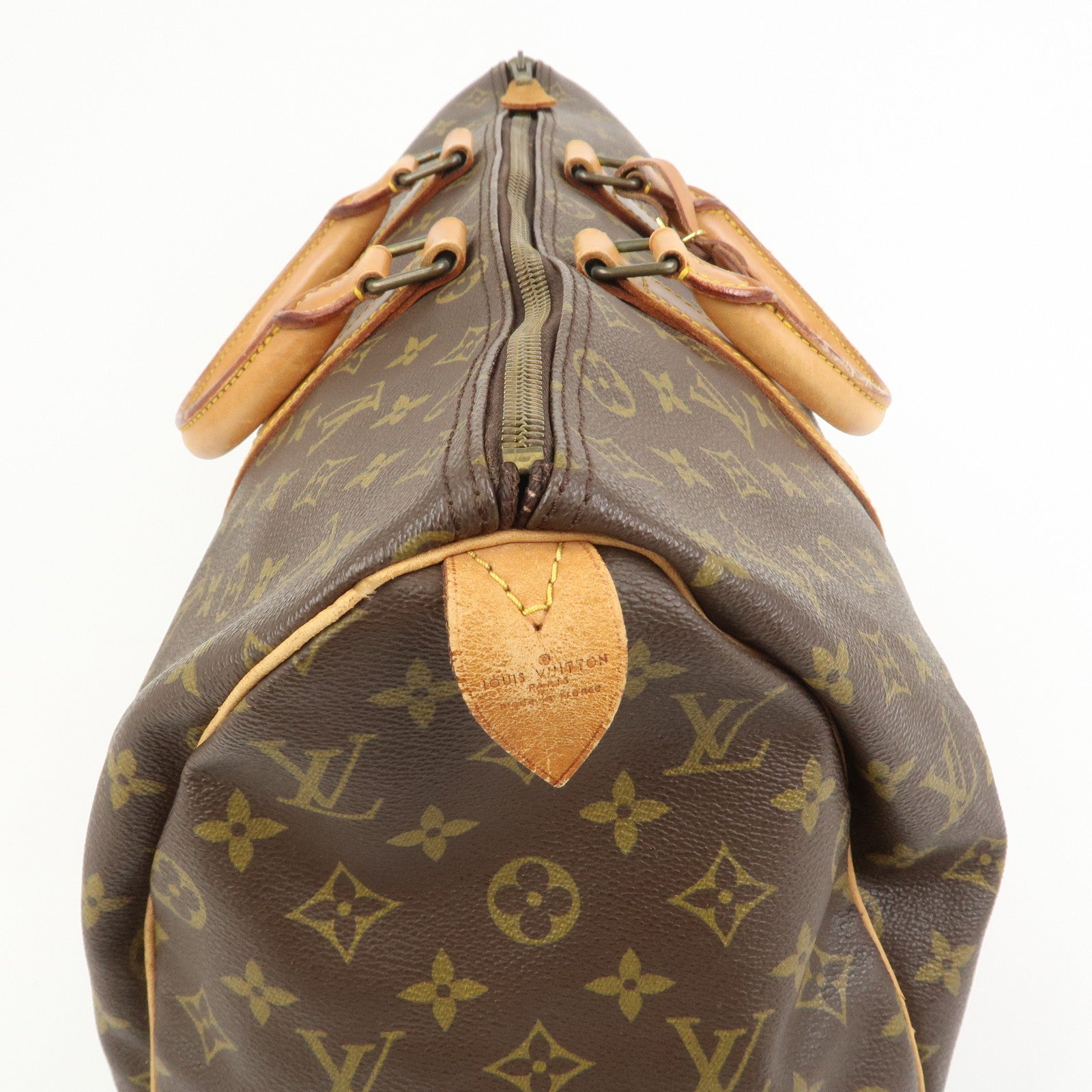 Louis Vuitton Monogram Keep All 45 Boston Bag Brown M41428