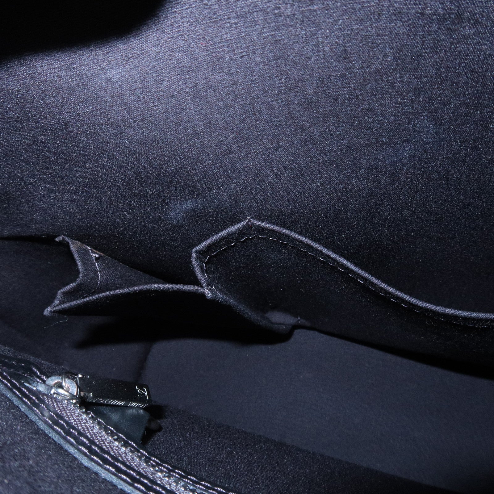 Louis Vuitton Monogram Matte Stockton Tote Bag Shoulder Bag Noir M55112