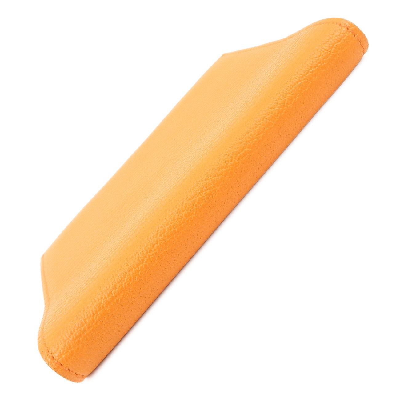 HERMES Leather N Stamped Agenda Mini Planner Cover Orange