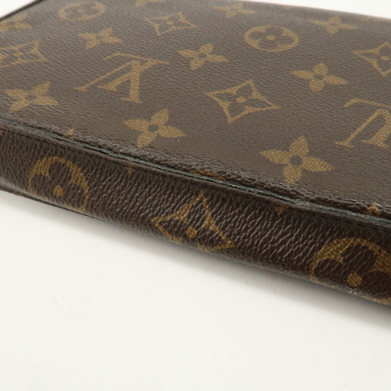 Louis Vuitton Monogram Pochette Felicie Shoulder Bag Brown M61276