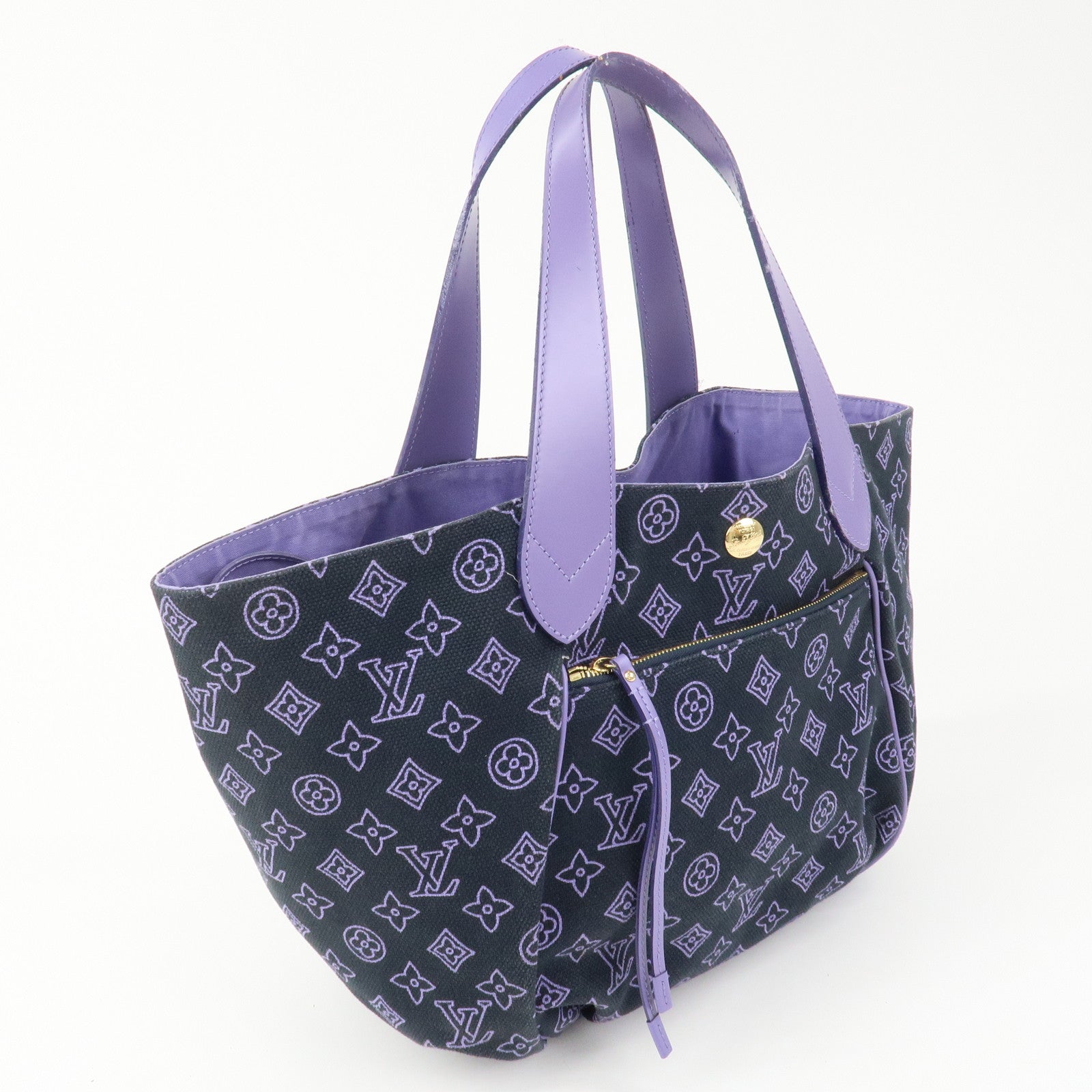 Louis Vuitton Beach Line Cabas Ipanema PM Tote Bag Marine M95983