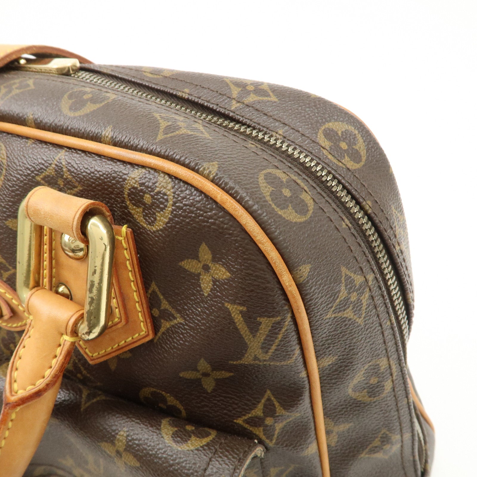 Louis Vuitton Monogram Manhattan GM Hand Bag M40025 Used