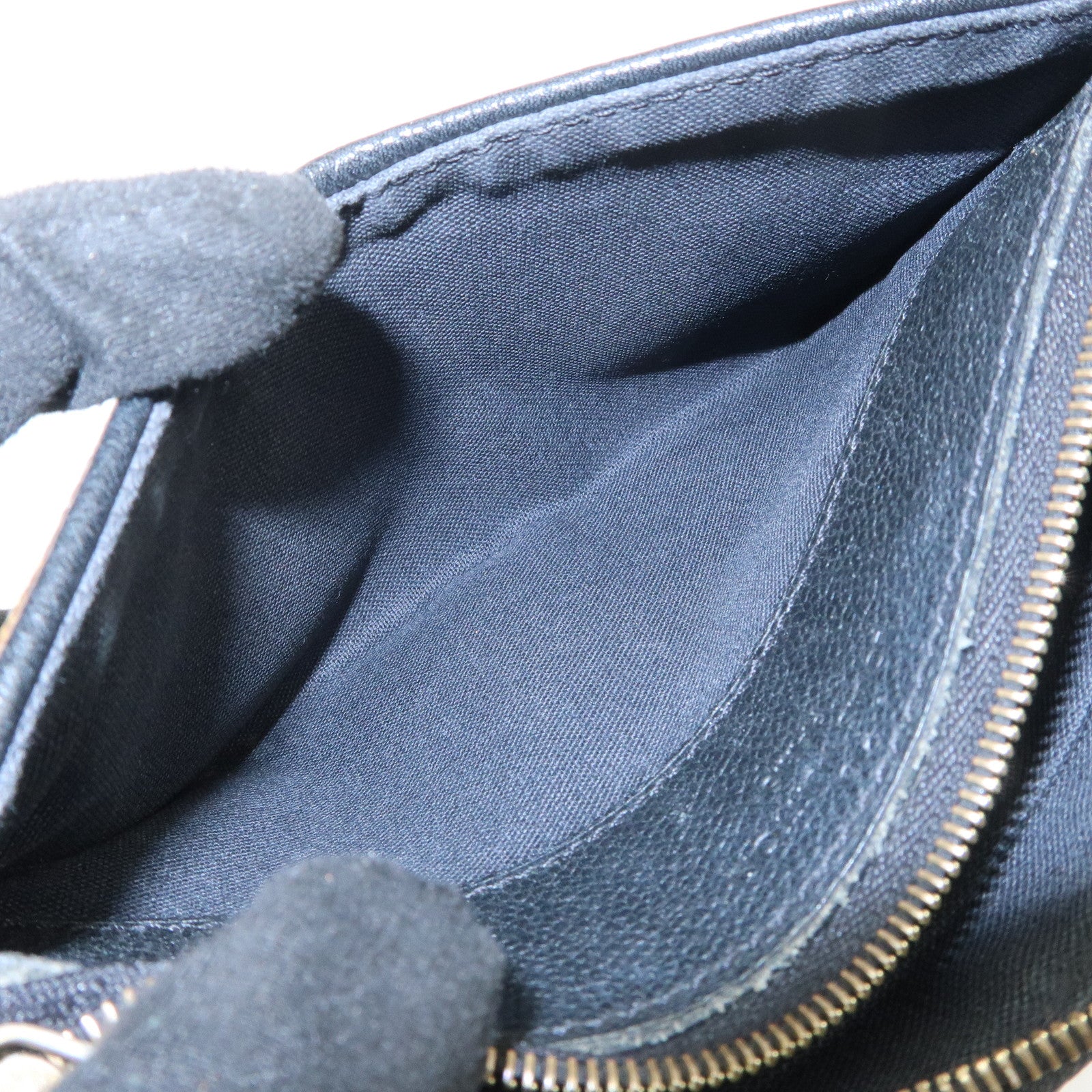 Louis Vuitton Monogram Pallas Clutch 2Way Shoulder Bag Noir M41639