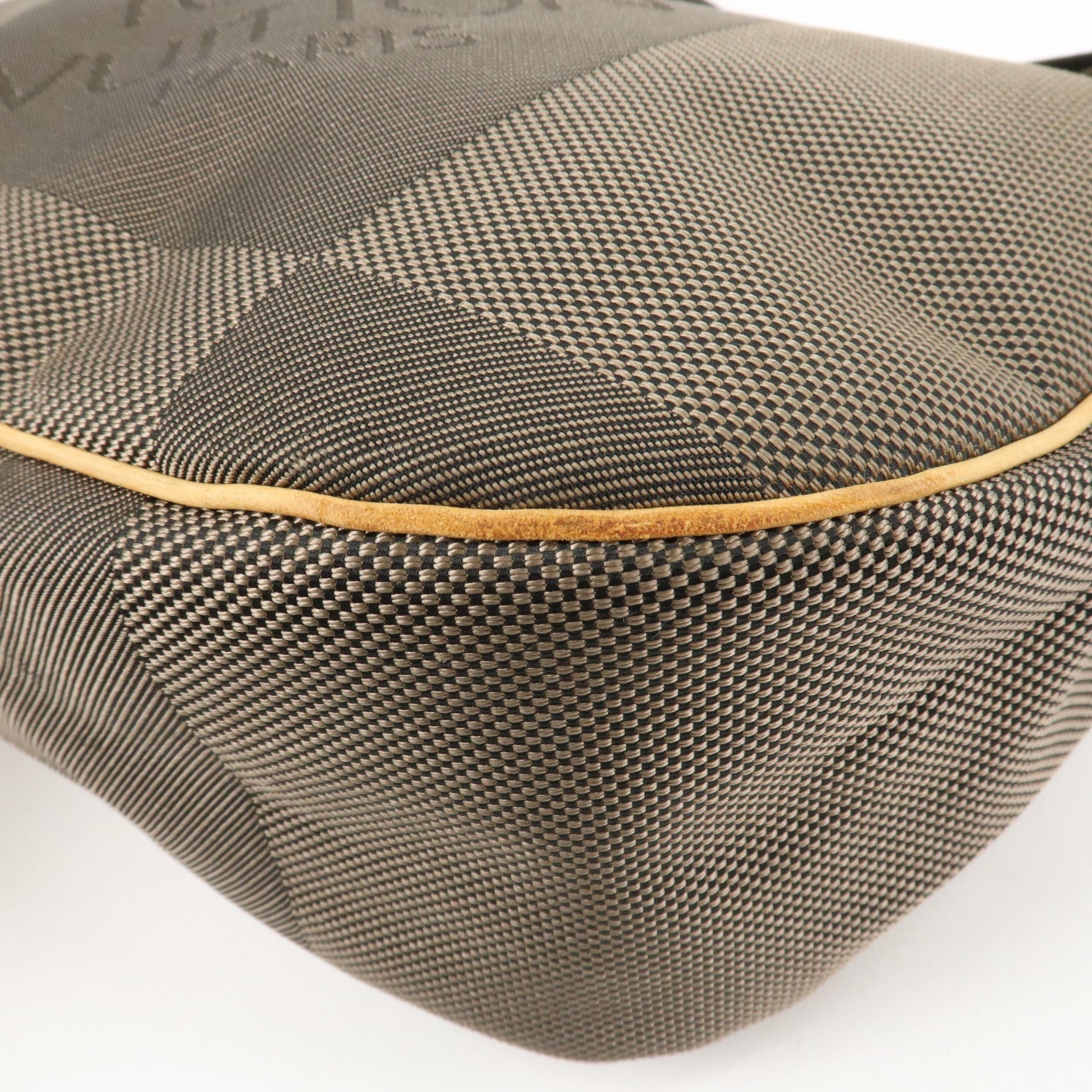 Louis Vuitton Damier Geant Explorer La Tour Shoulder Bag Terre M93615 Used