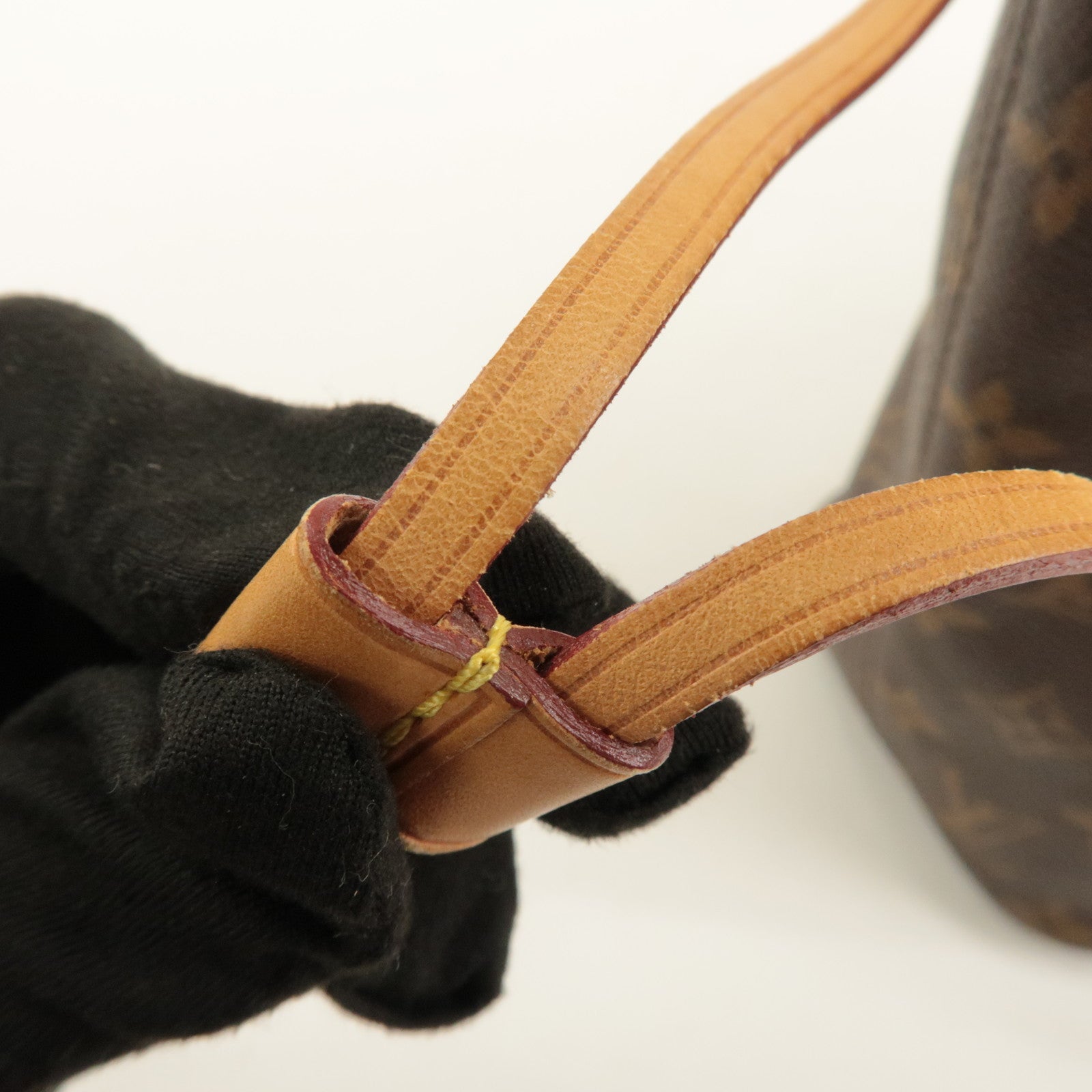 Louis Vuitton Monogram Neverfull PM Tote Bag Brown M41245 Used