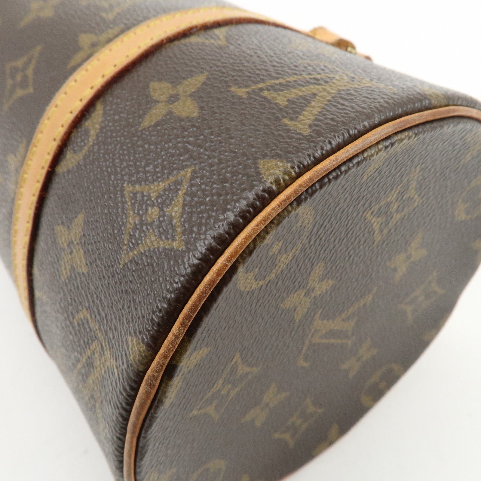 Louis Vuitton Monogram Papillon 26 Hand Bag Brown M51386