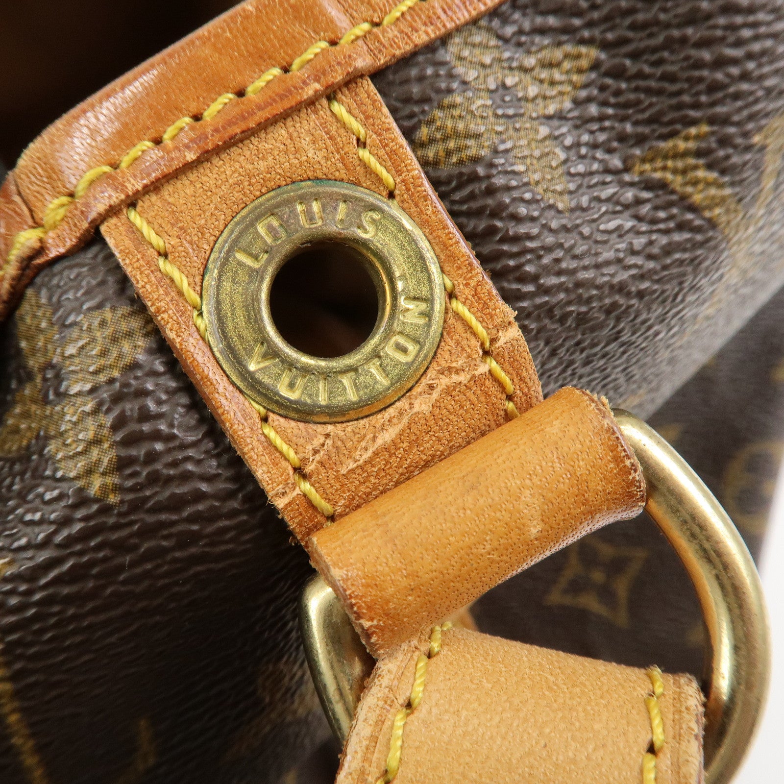 Louis Vuitton Monogram Canvas Petit Noe Shoulder Bag Brown M42226