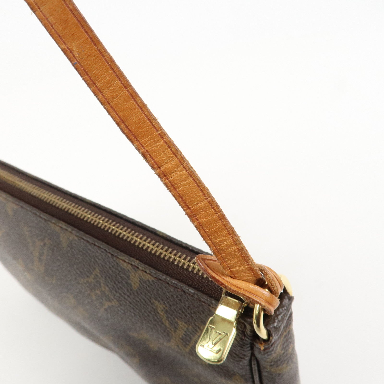 Louis Vuitton Monogram Pochette Accessoires Pouch Hand Bag M51980