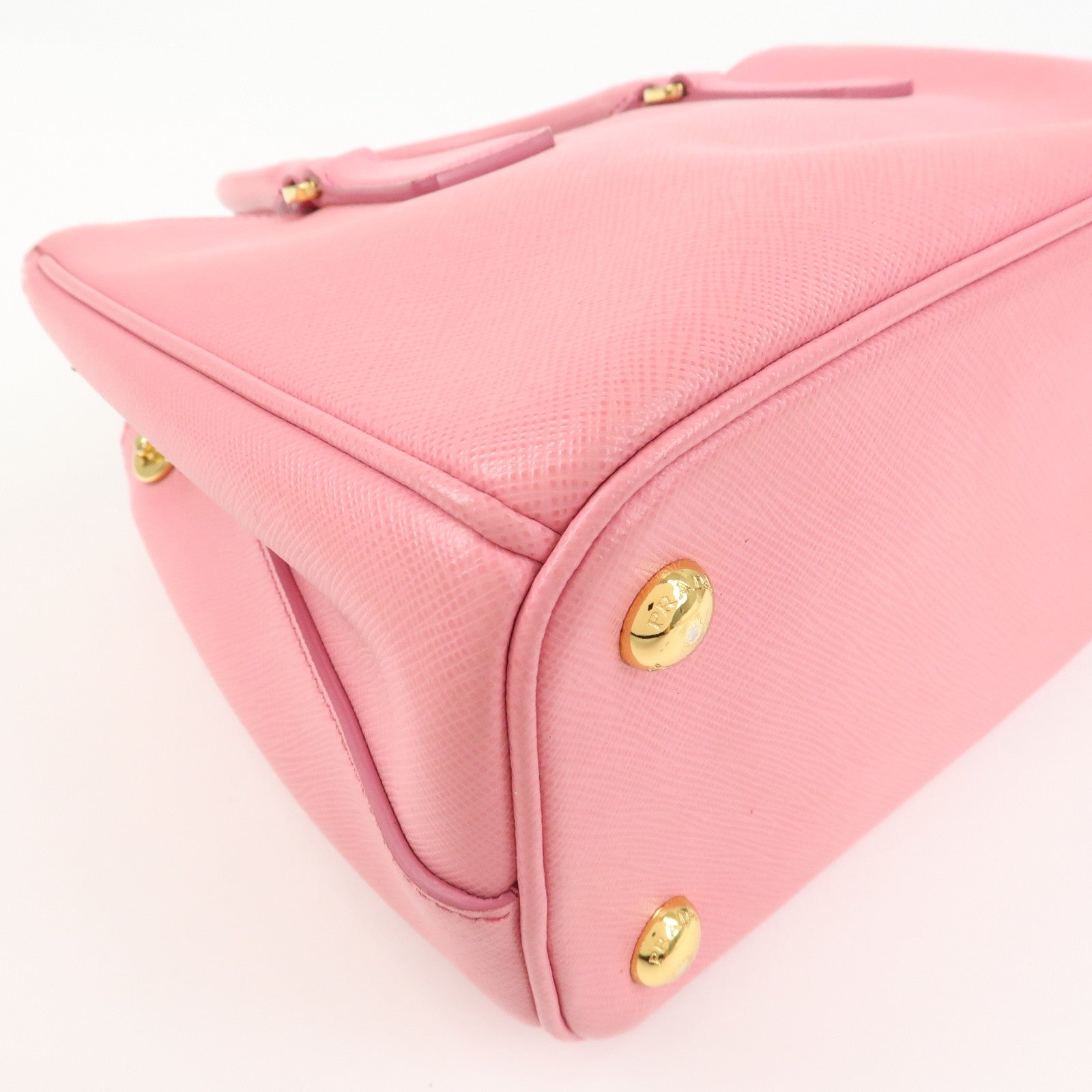 PRADA Galleria Saffiano Leather 2 Way Bag Hand Shoulder Bag 1BA896