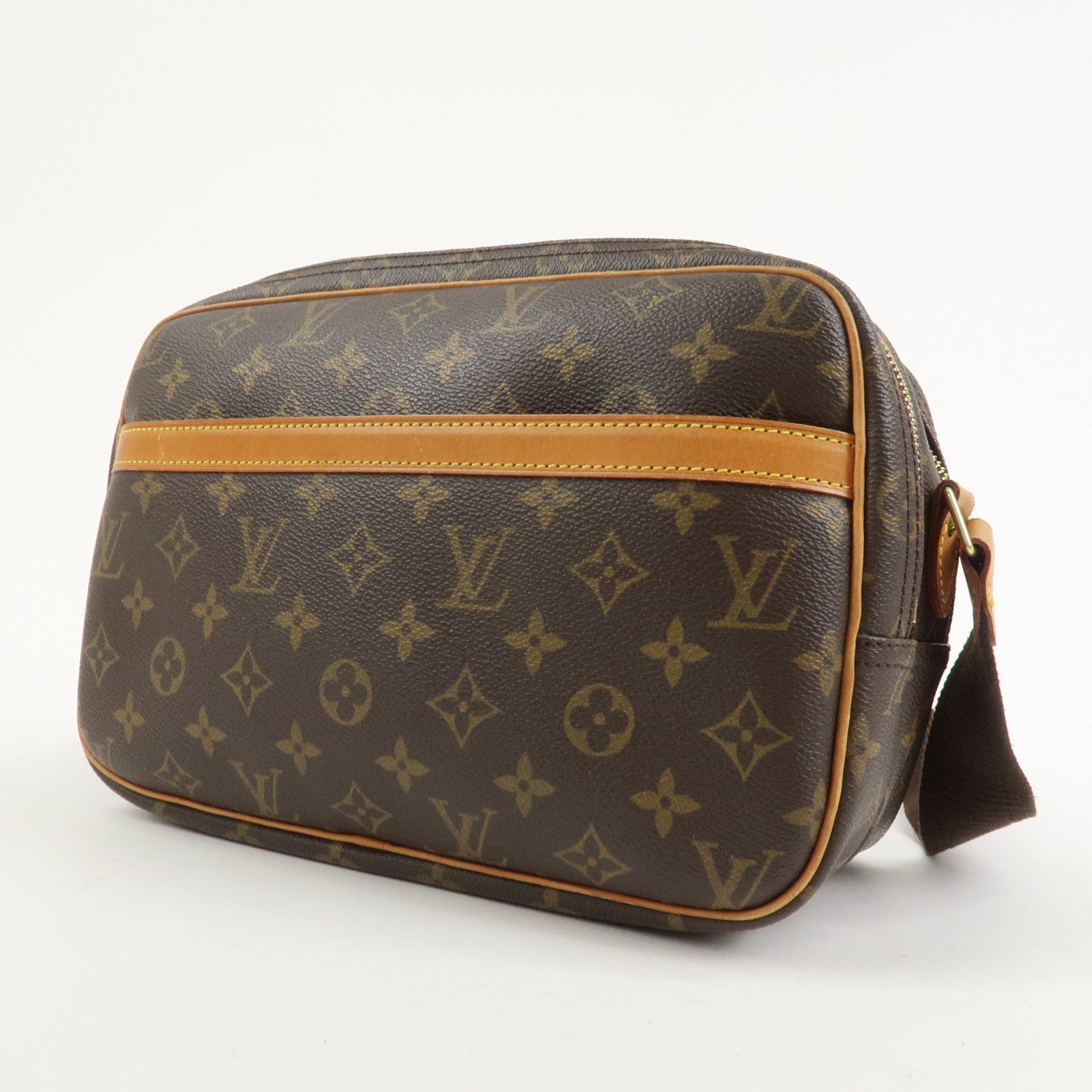 Louis Vuitton Monogram Reporter PM Shoulder Crossbody Bag M45254
