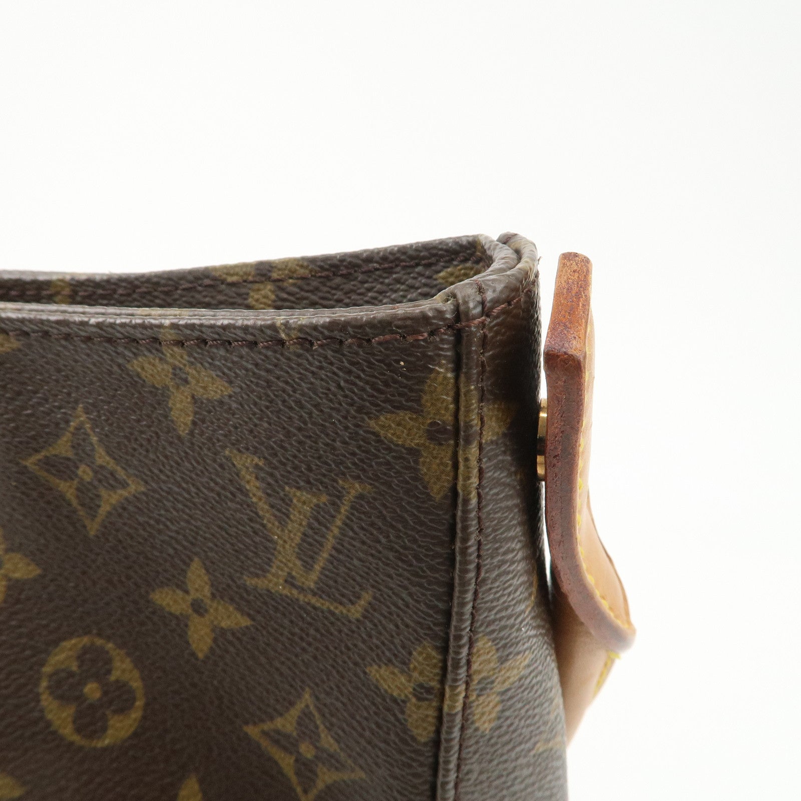 Louis Vuitton Monogram Looping GM Shoulder Bag Brown M51145