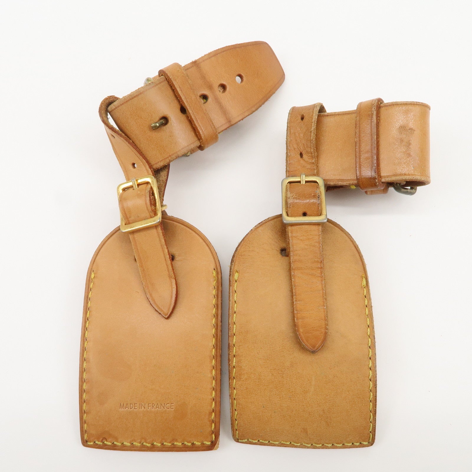 Louis Vuitton Set of 10 Leather Name Tag & Poignet