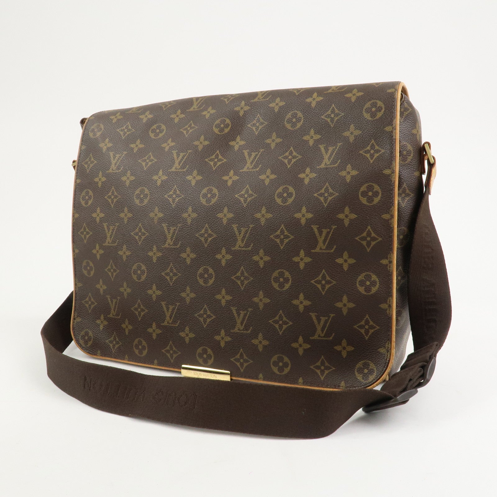 Louis Vuitton Monogram Abbesses Messenger Bag Brown M45257