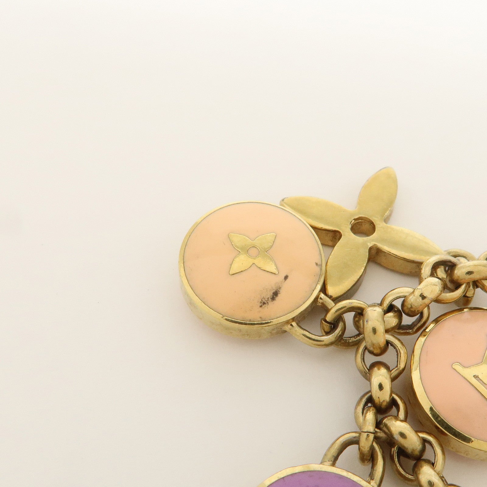 Louis Vuitton Porte Cles Chaine Pastilles Metal Key Chain M66172