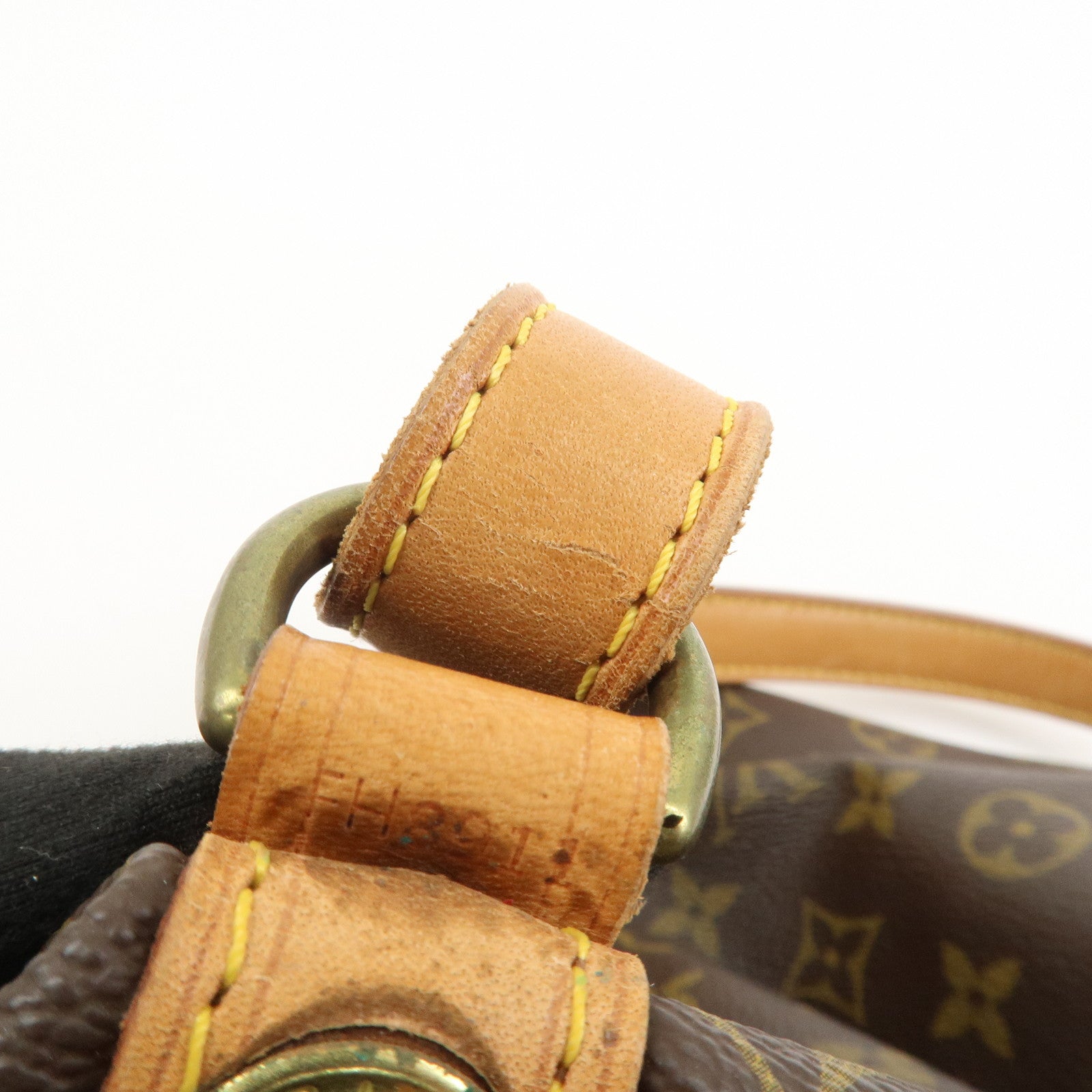 Louis Vuitton Monogram Petit Noe Shoulder Bag Brown M42226