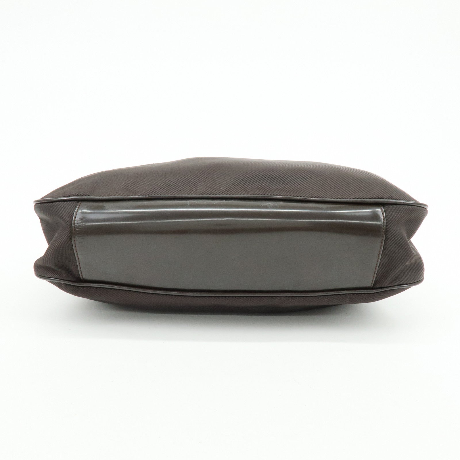 GUCCI Bamboo Nylon Leather 2Way Bag Hand Bag Shoulder Bag 001・2852