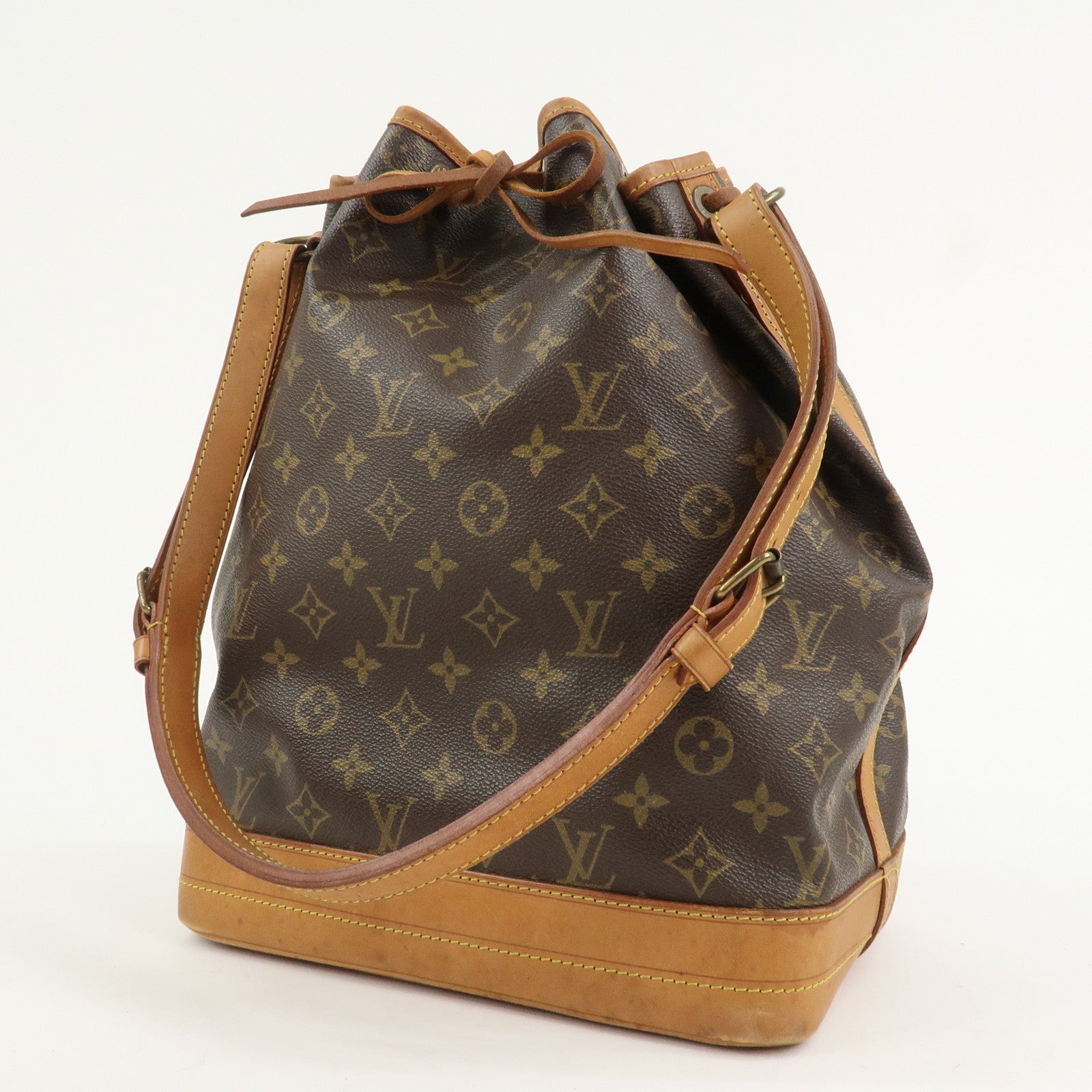 Louis Vuitton Monogram Noe Shoulder Bag Hand Bag Brown M42224