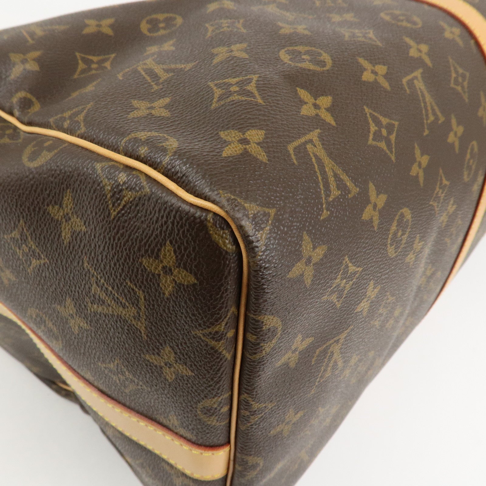 Louis Vuitton Monogram Keep All Bandouliere 55 Boston Bag M41414