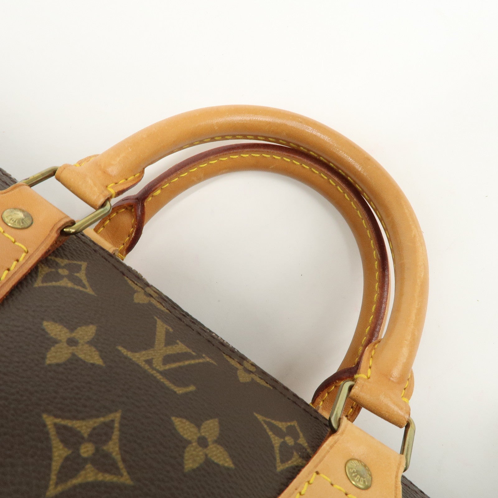Louis Vuitton Monogram Speedy 40 Boston Bag Brown M41522