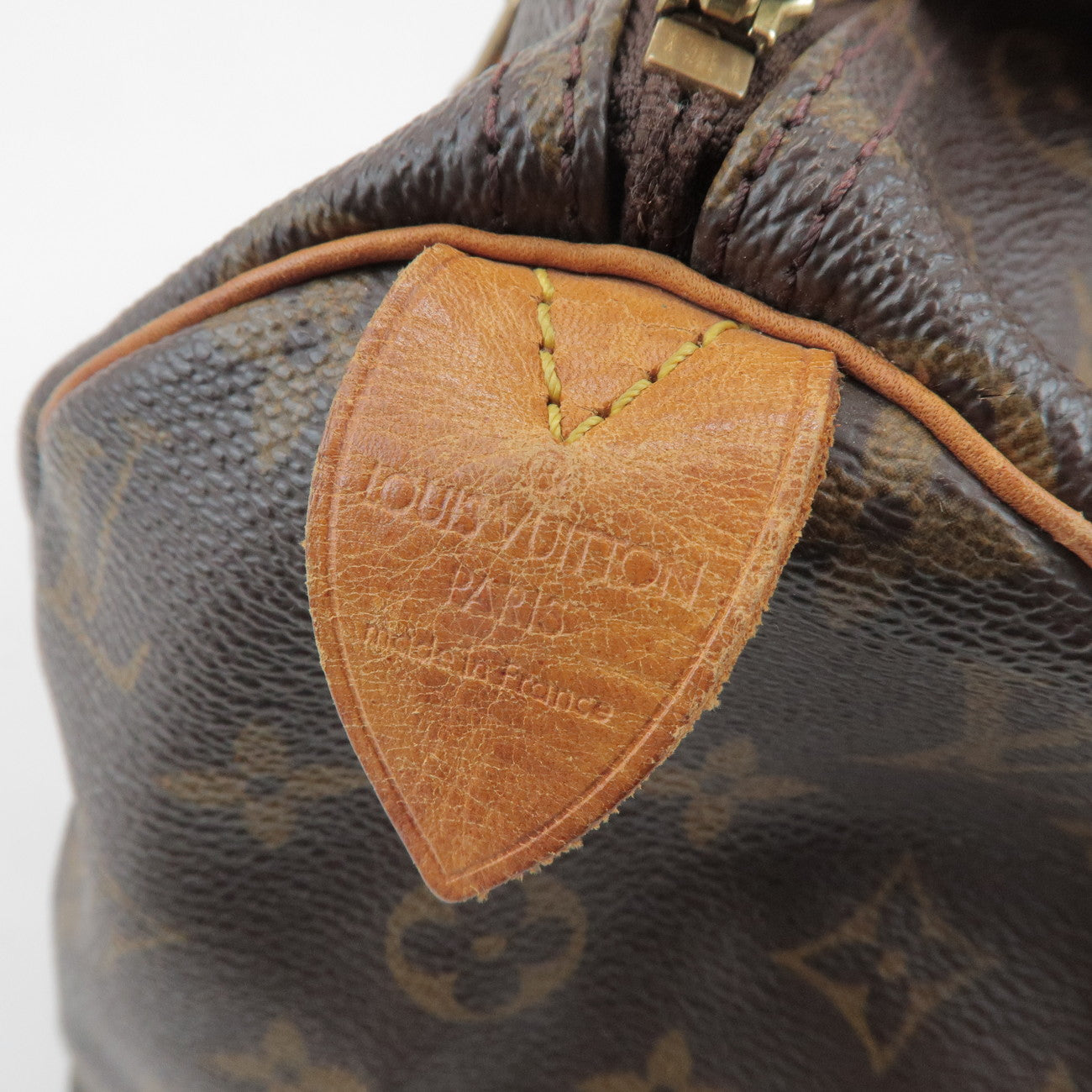 Louis Vuitton Monogram Speedy 30 Boston Bag Hand Bag Brown M41526