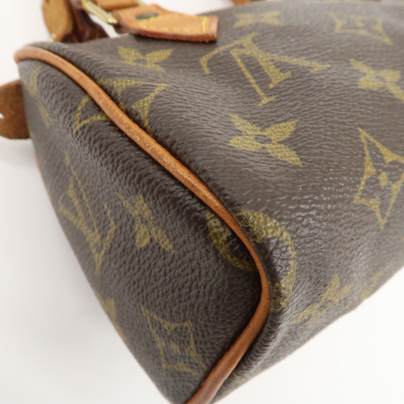 Louis Vuitton Monogram Mini Speedy Hand Bag Shoulder Bag M41534