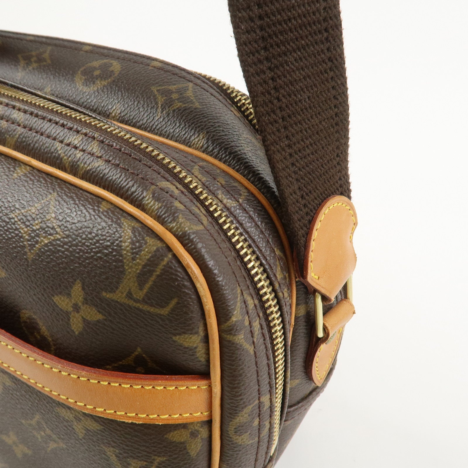 Louis Vuitton Monogram Reporter PM Shoulder Crossbody Bag M45254