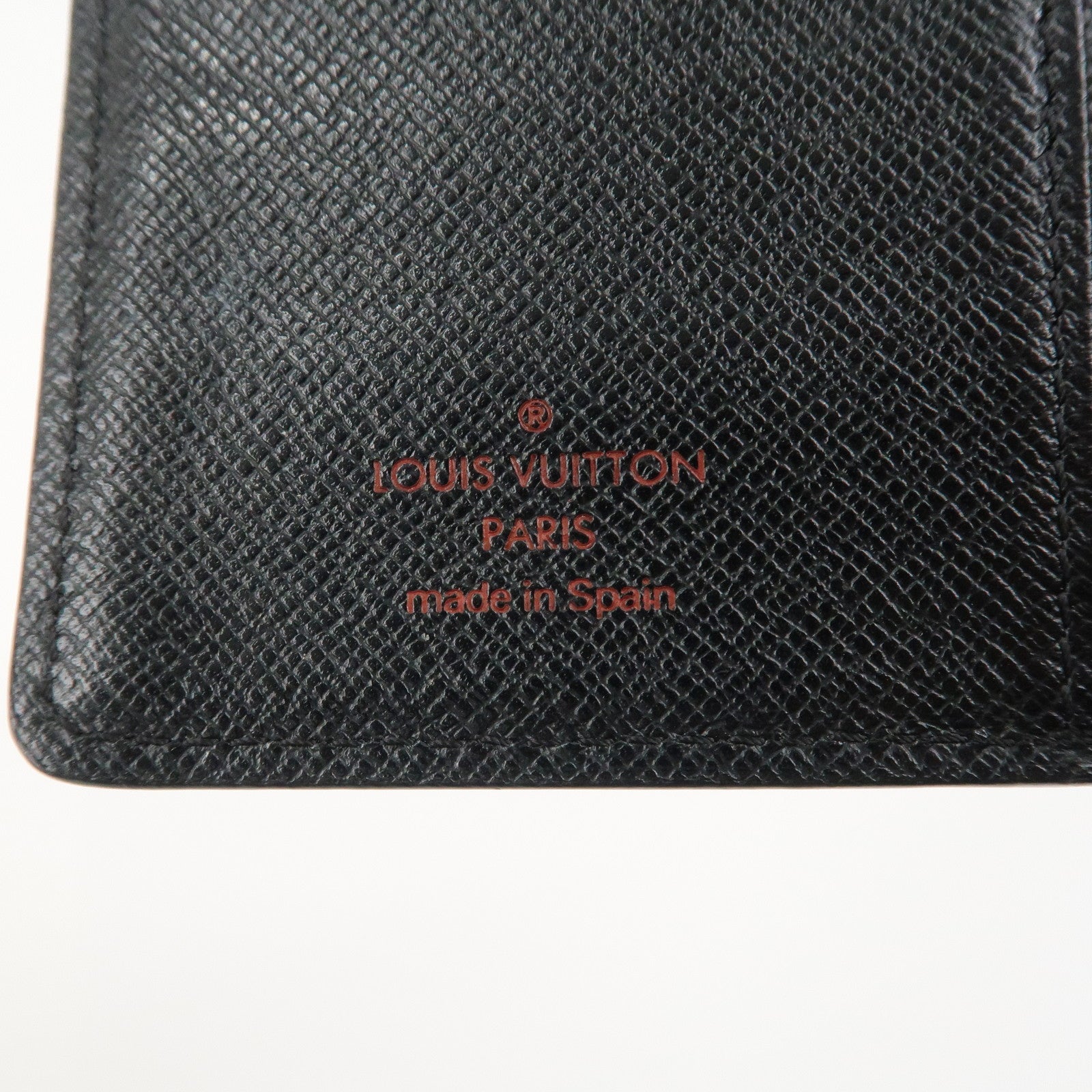 Louis Vuitton Epi Agenda PM Planner Cover Noir R20052