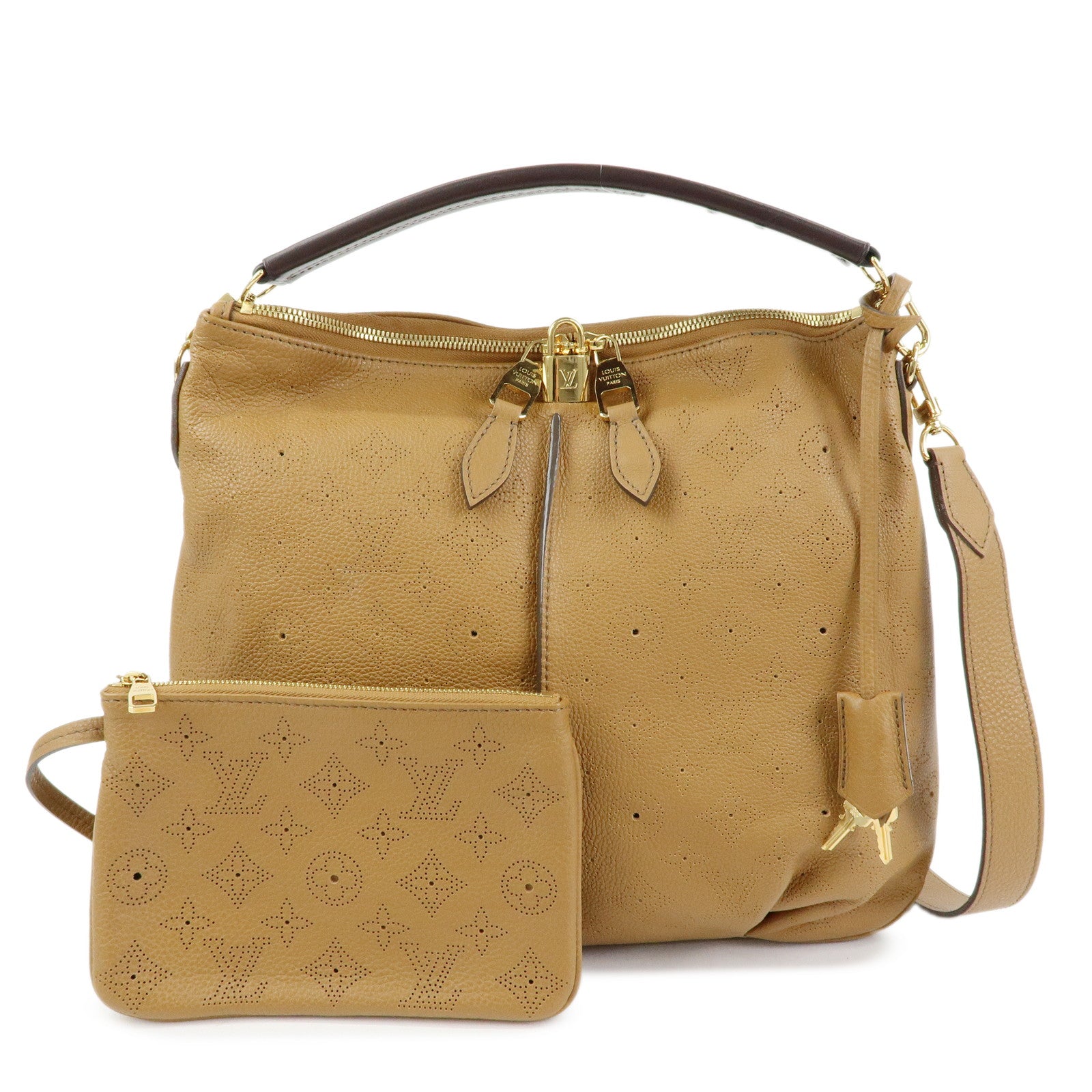 Louis Vuitton Monogram Mahina Selene PM 2Way Shoulder Bag M94212
