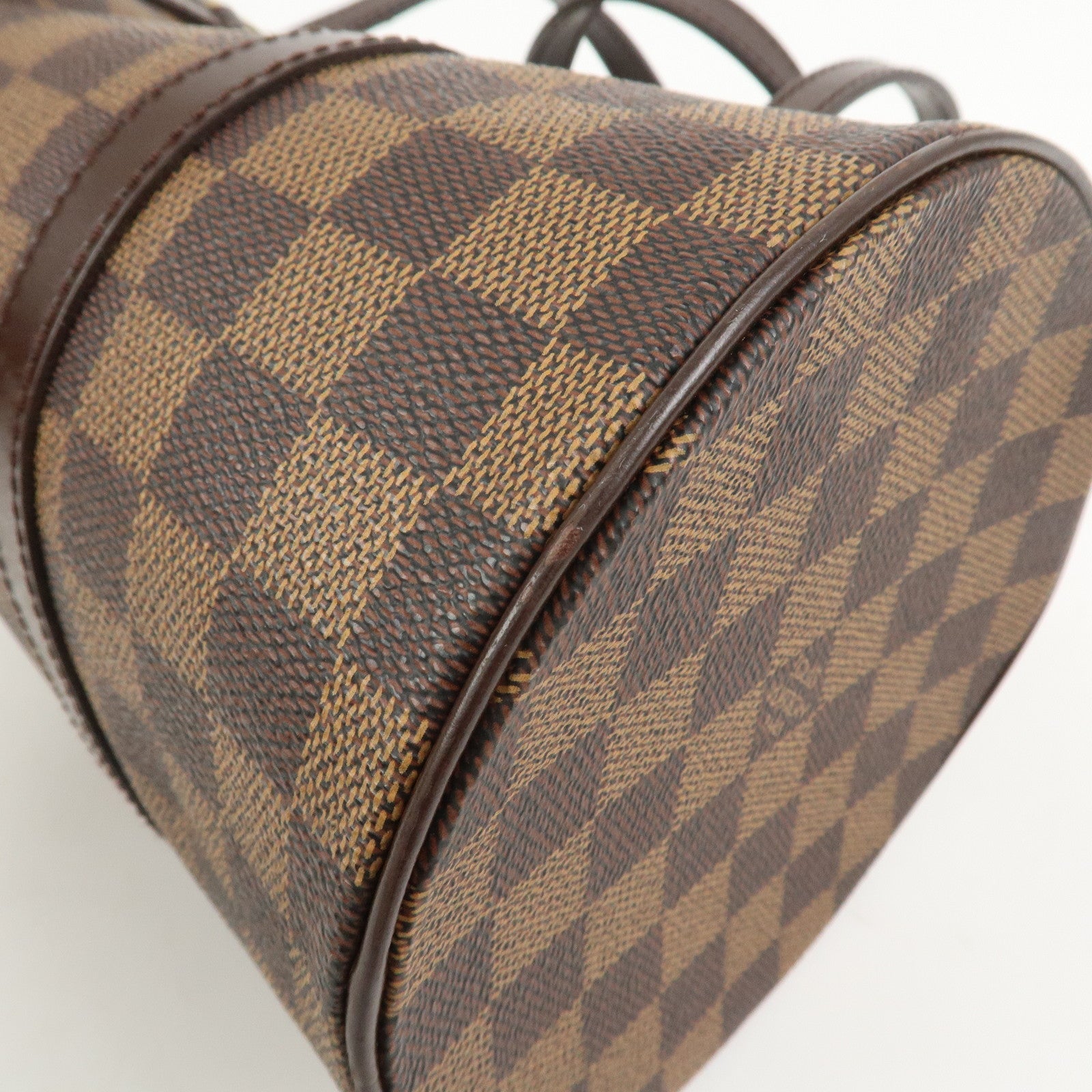 Louis Vuitton Damier Ebene Papillon 30 Hand Bag Brown N51303