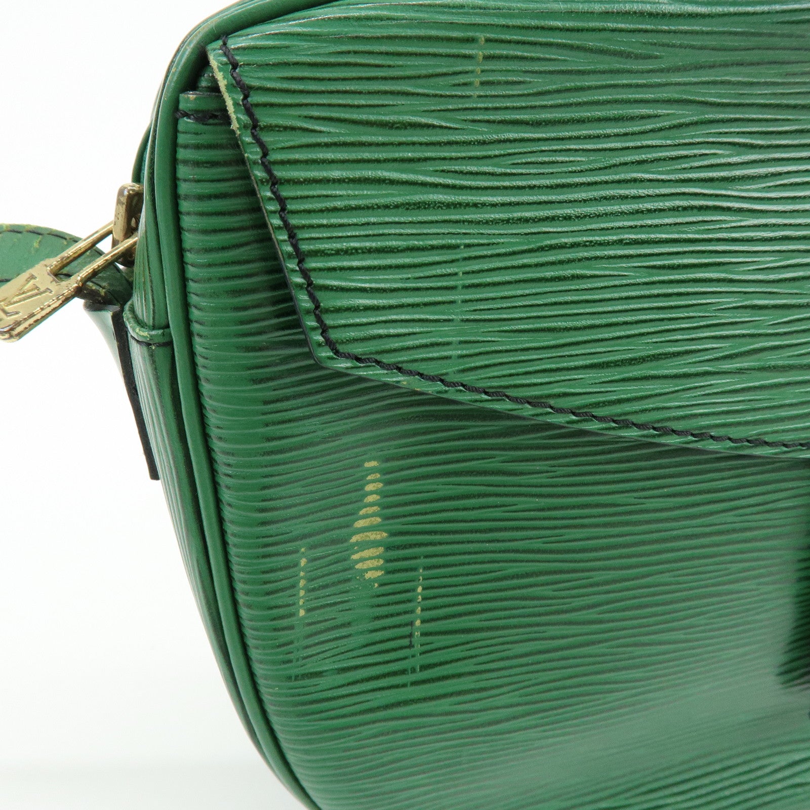 Louis Vuitton Epi Jeune Fille Shoulder Bag Borneo Green M52154