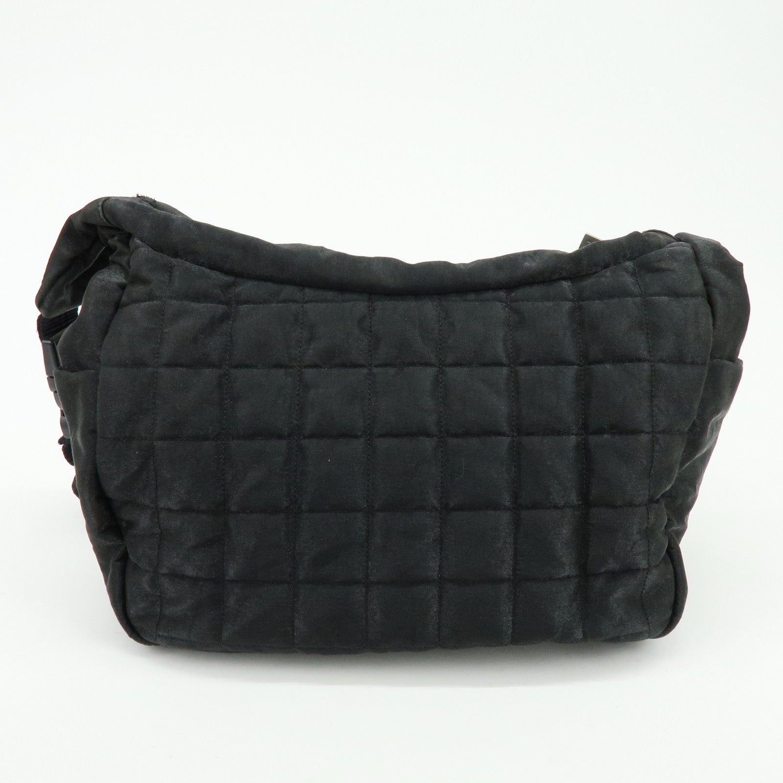 CHANEL Sports Line Nylon Shoulder Bag Crossbody Bag Black