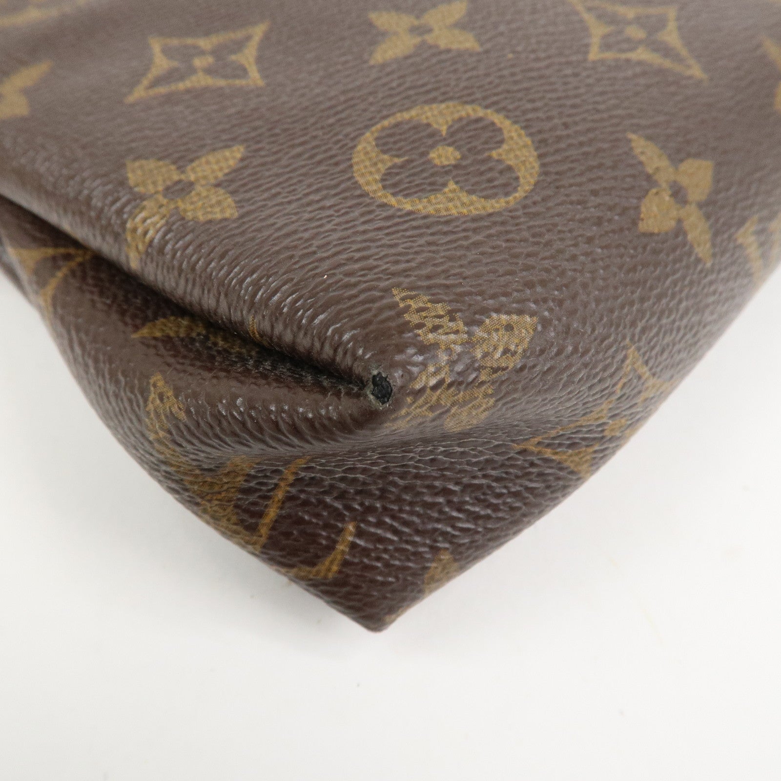 Louis Vuitton Monogram Pallas Clutch 2Way Bag Cerise M41638