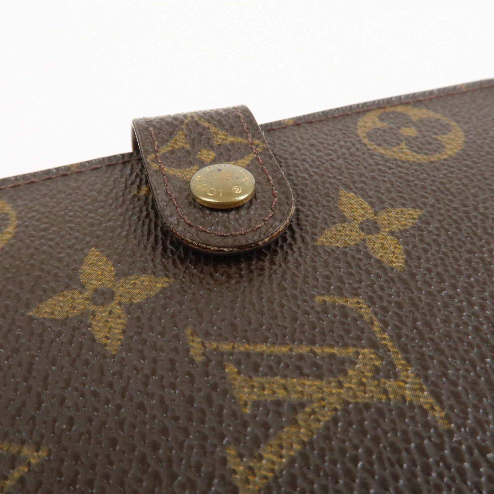 Louis Vuitton Monogram Agenda PM Planner Cover Brown R20005