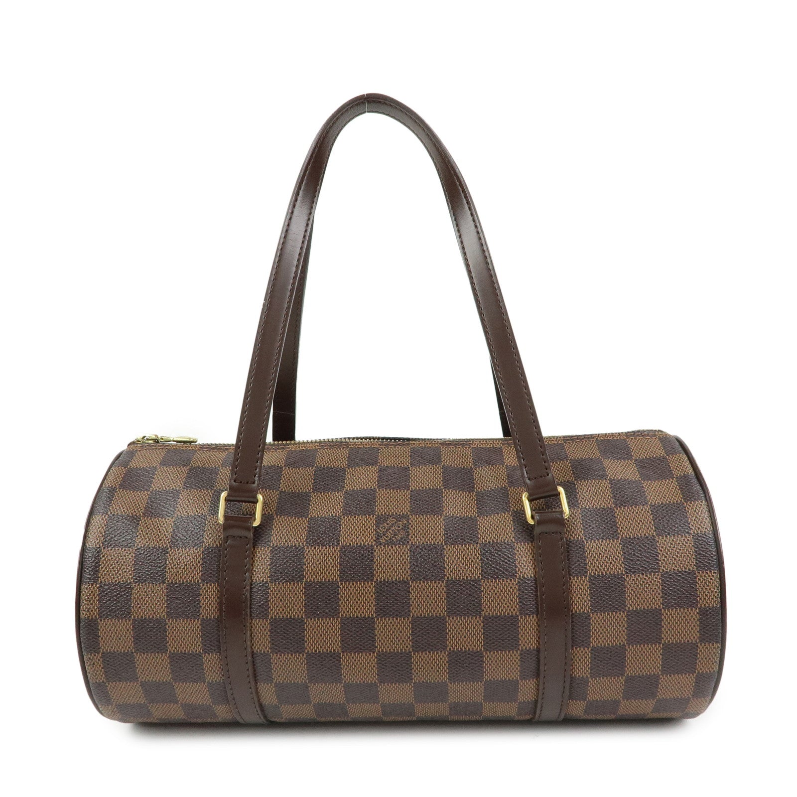 Louis Vuitton Damier Ebene Papillon 30 Hand Bag Brown N51303