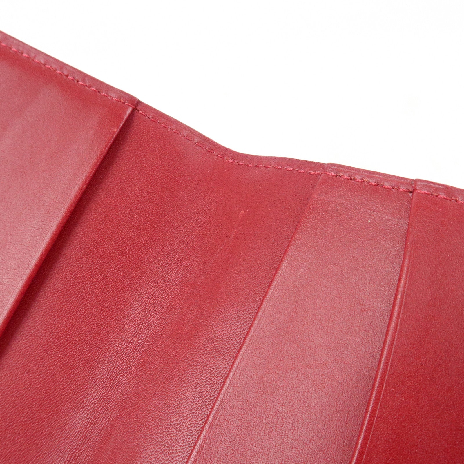 Louis Vuitton Monogram Vernis Agenda Mini Planner Cover Red R21021 Used