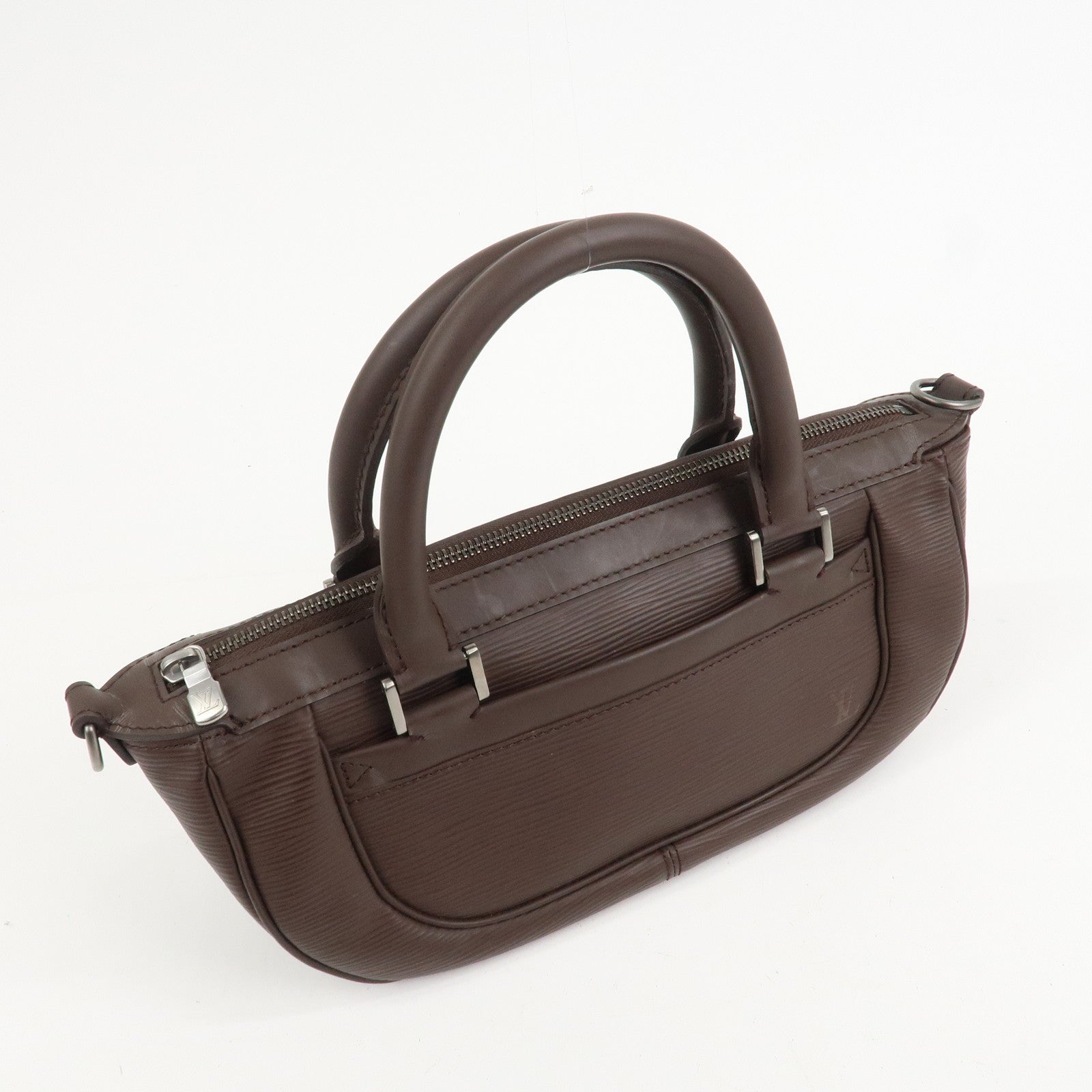Louis Vuitton Epi Leather Dhanura Hand Bag Mocha M5891D