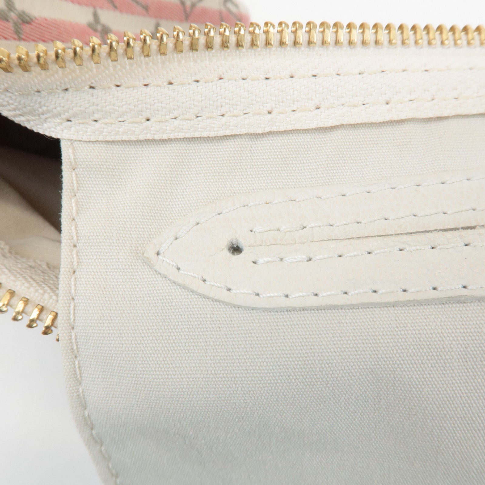 Louis Vuitton Monogram Mini Lin Speedy 30 Boston Bag Rouge M95501 Used