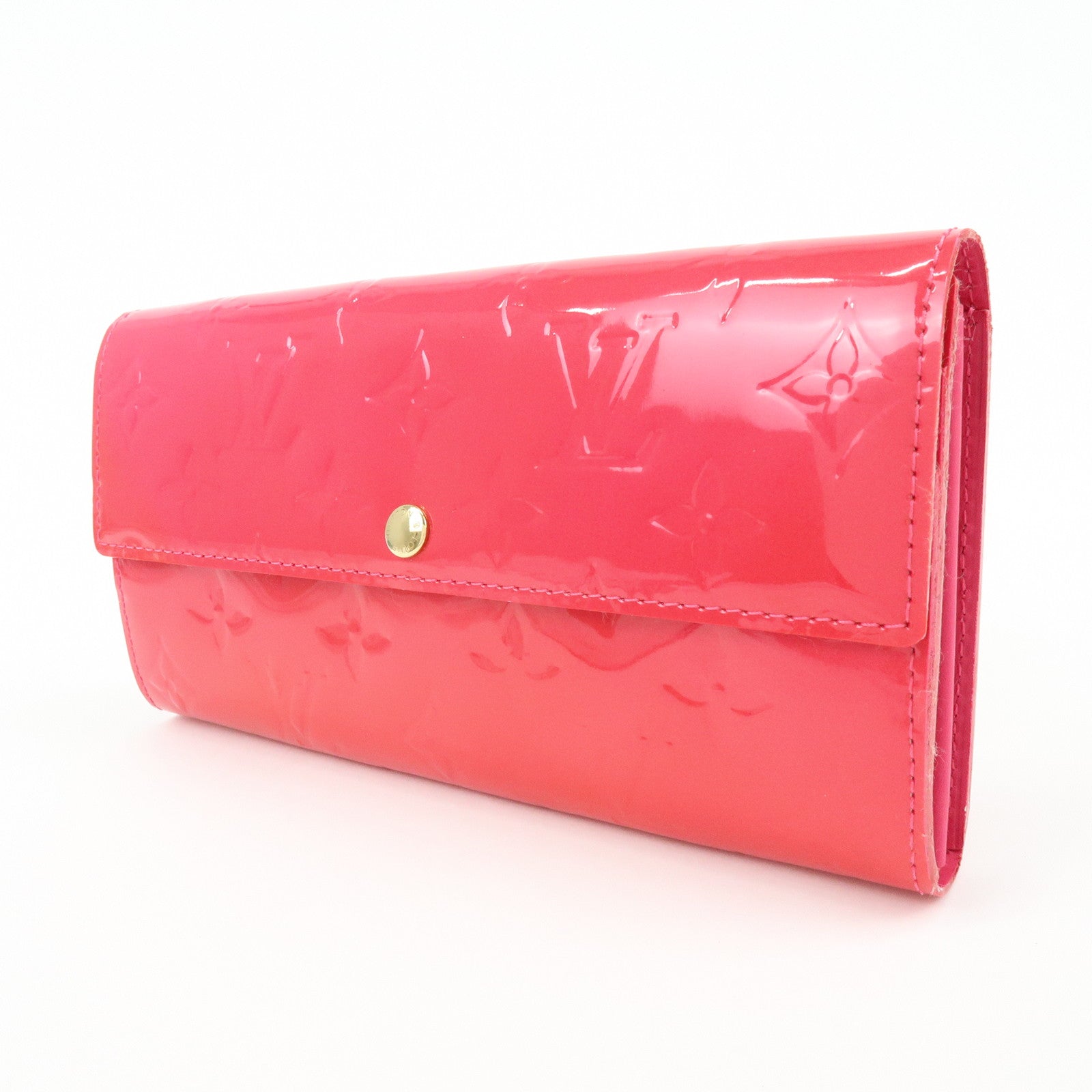 Louis Vuitton Monogram Vernis Portefeuille Sarah Long Wallet M93633