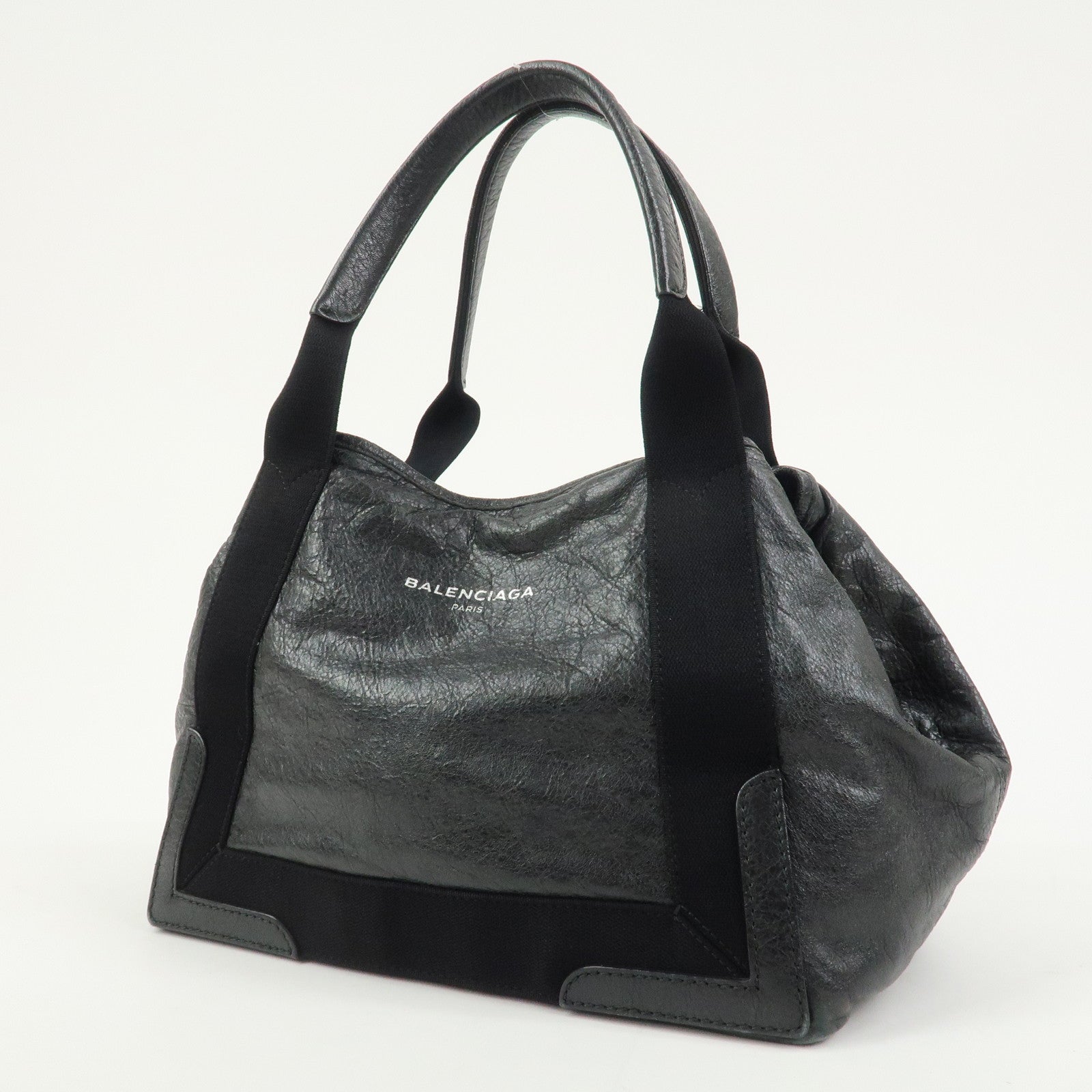 BALENCIAGA Exclusive Line Leather Black 339933