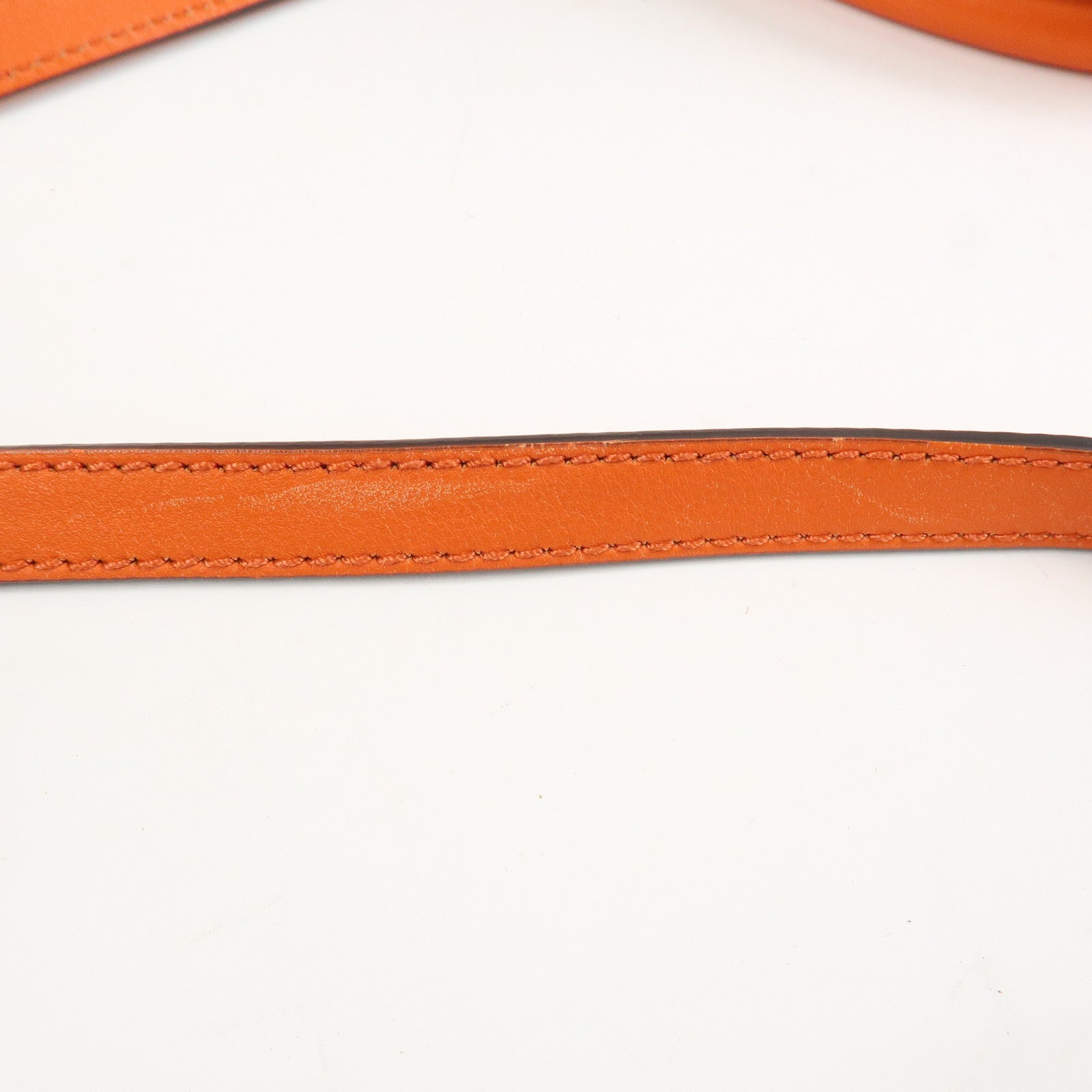 GUCCI Micro Guccissima 2Way Hand Bag Shoulder Bag Orange 449654