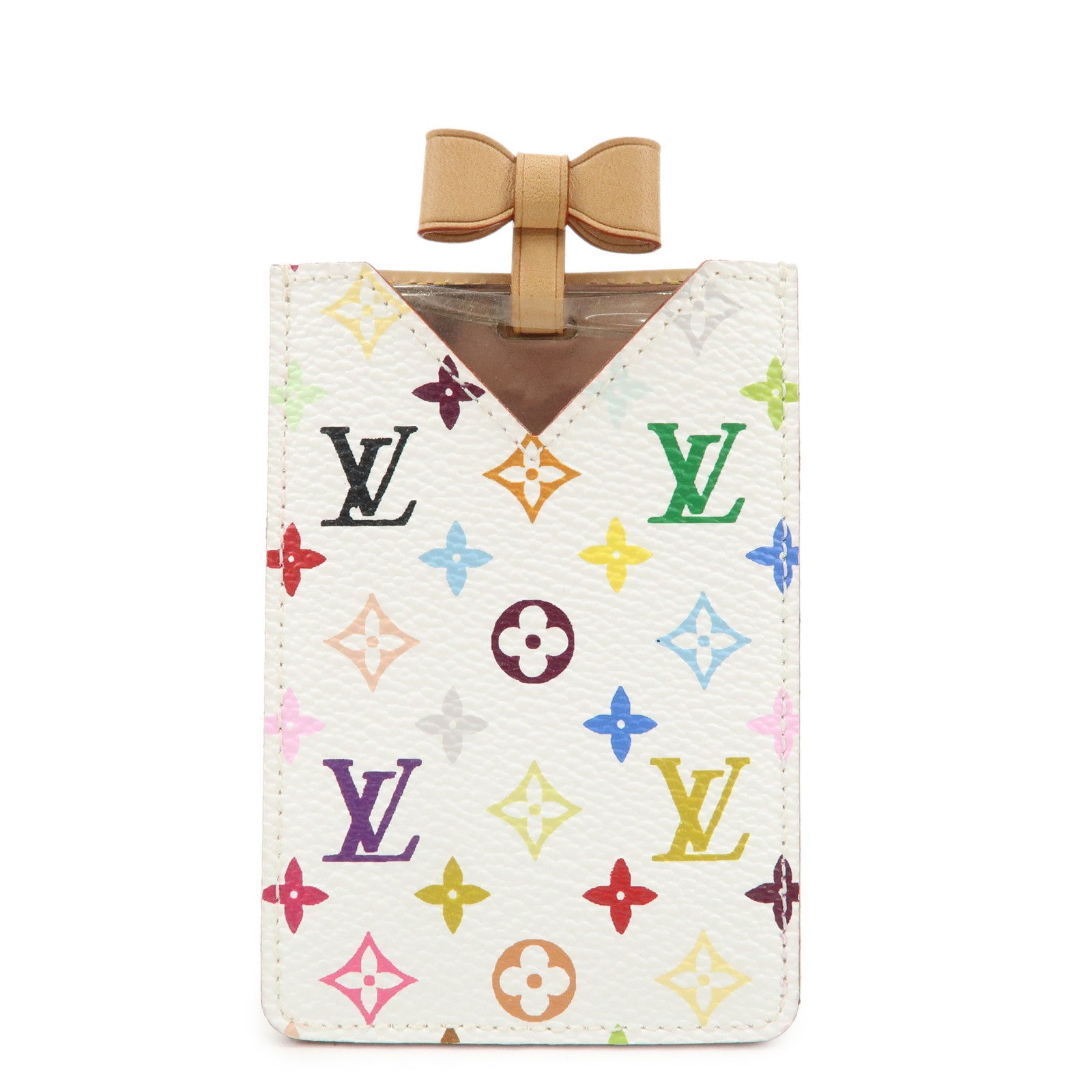 Louis Vuitton Monogram Etui Miroir Multicolor Blanc M92651