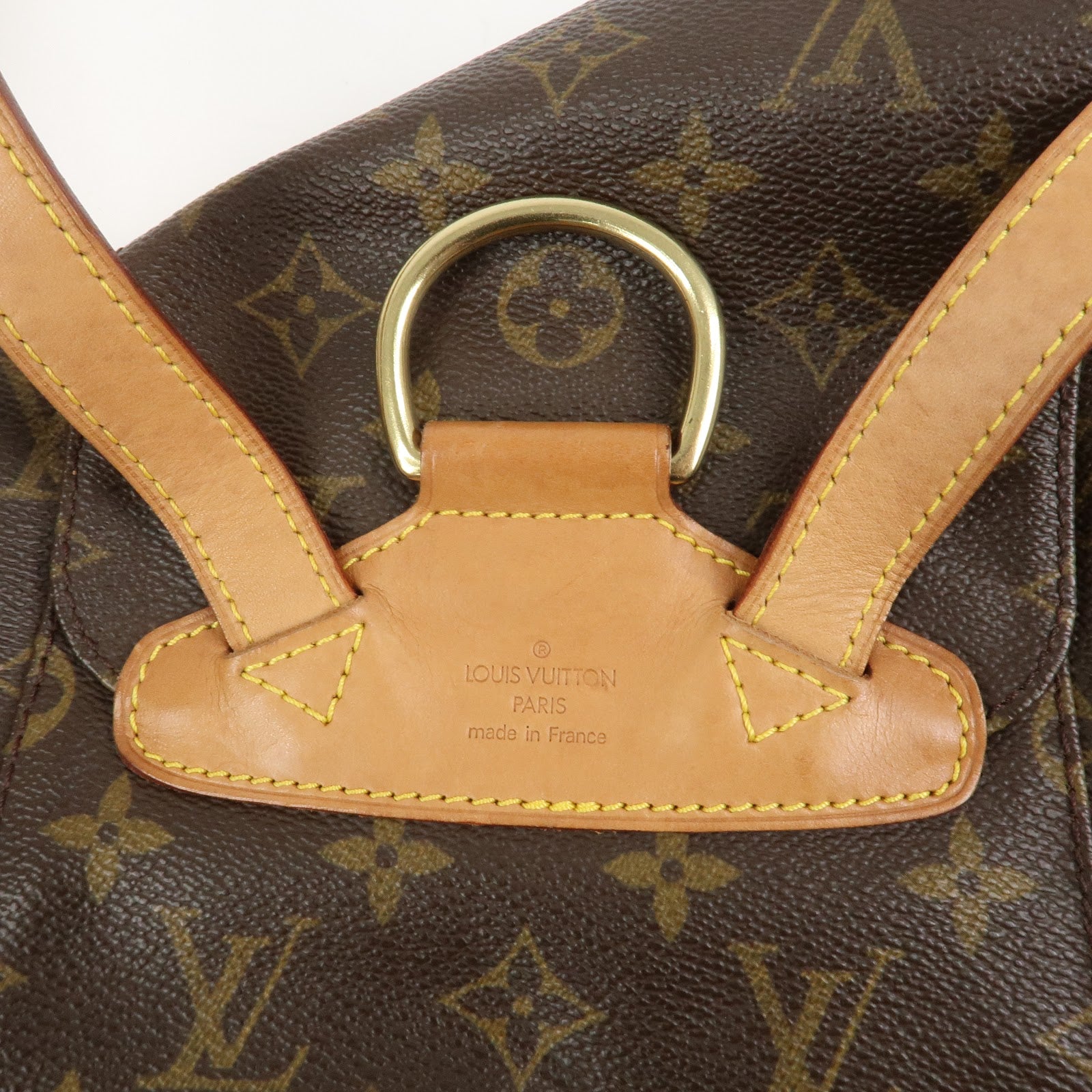 Louis Vuitton Monogram Montsouris MM Backpack Brown M51136