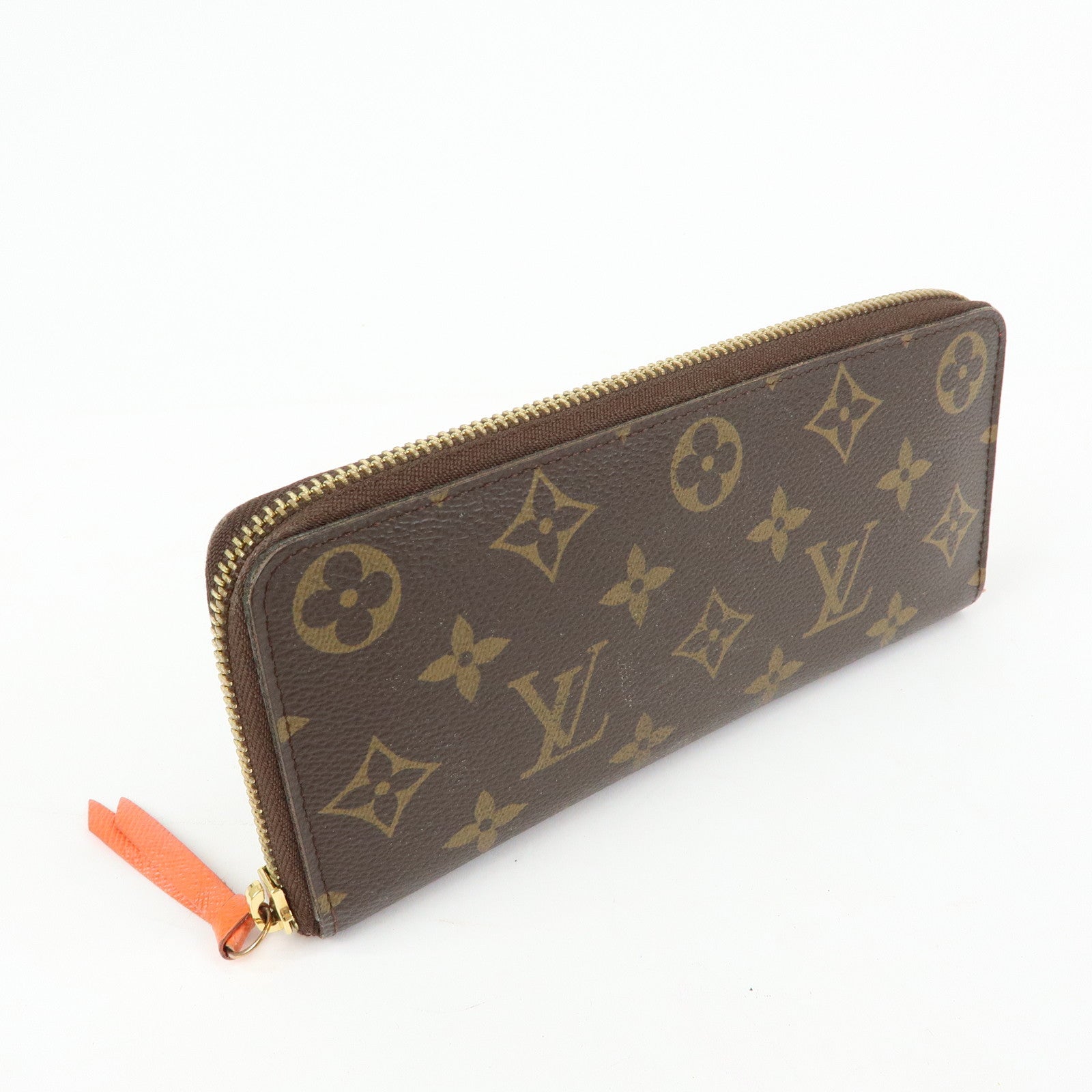 Louis Vuitton Monogram Portefeuille Clemence Zippy Wallet M60743