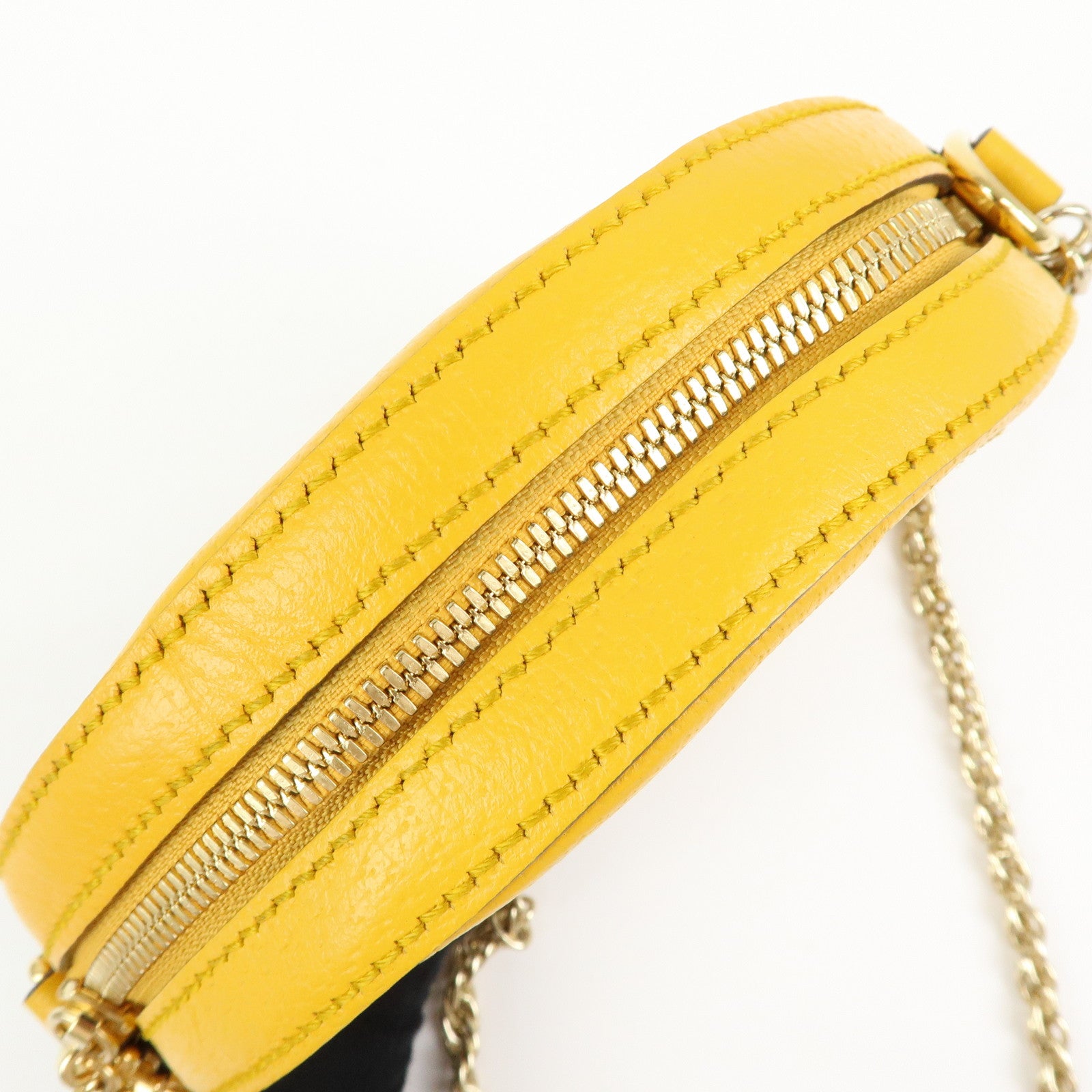 GUCCI Ophidia Sherry Double G Round Mini Chain Shoulder Bag 550618