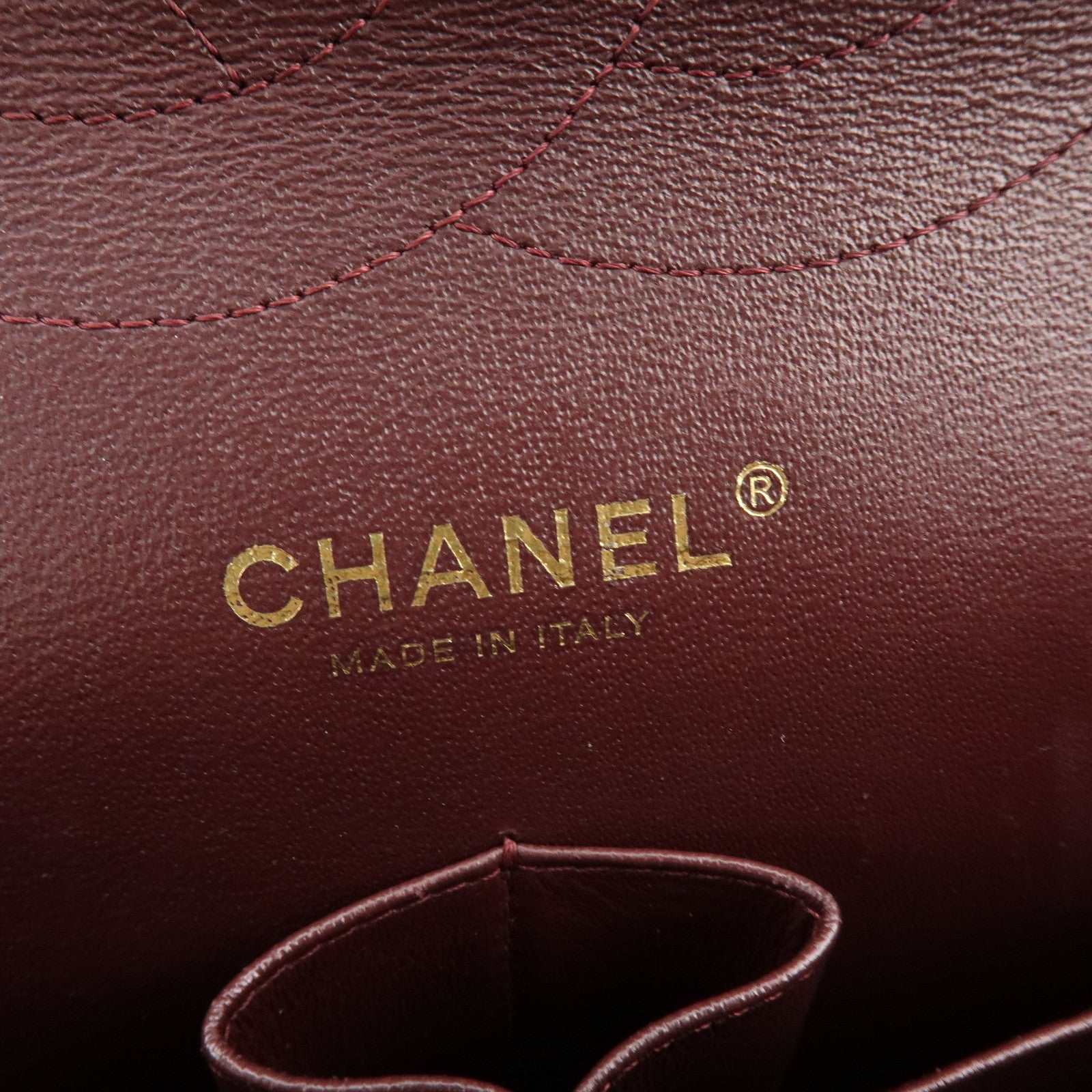 CHANEL Matelasse Lamb Skin Chain Shoulder Bag Black A58600