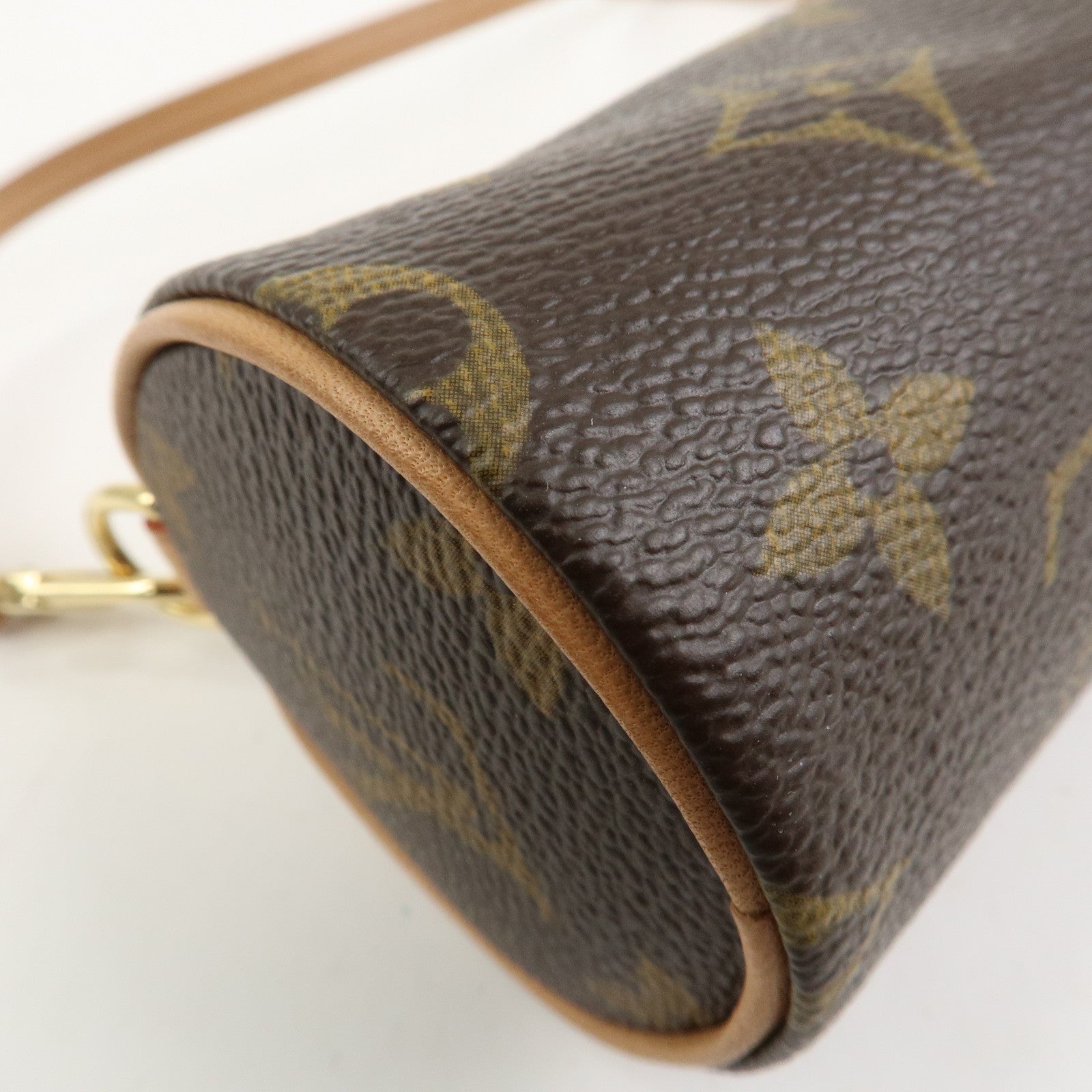 Louis Vuitton Monogram Mini Pouch for Papillon Bag Brown