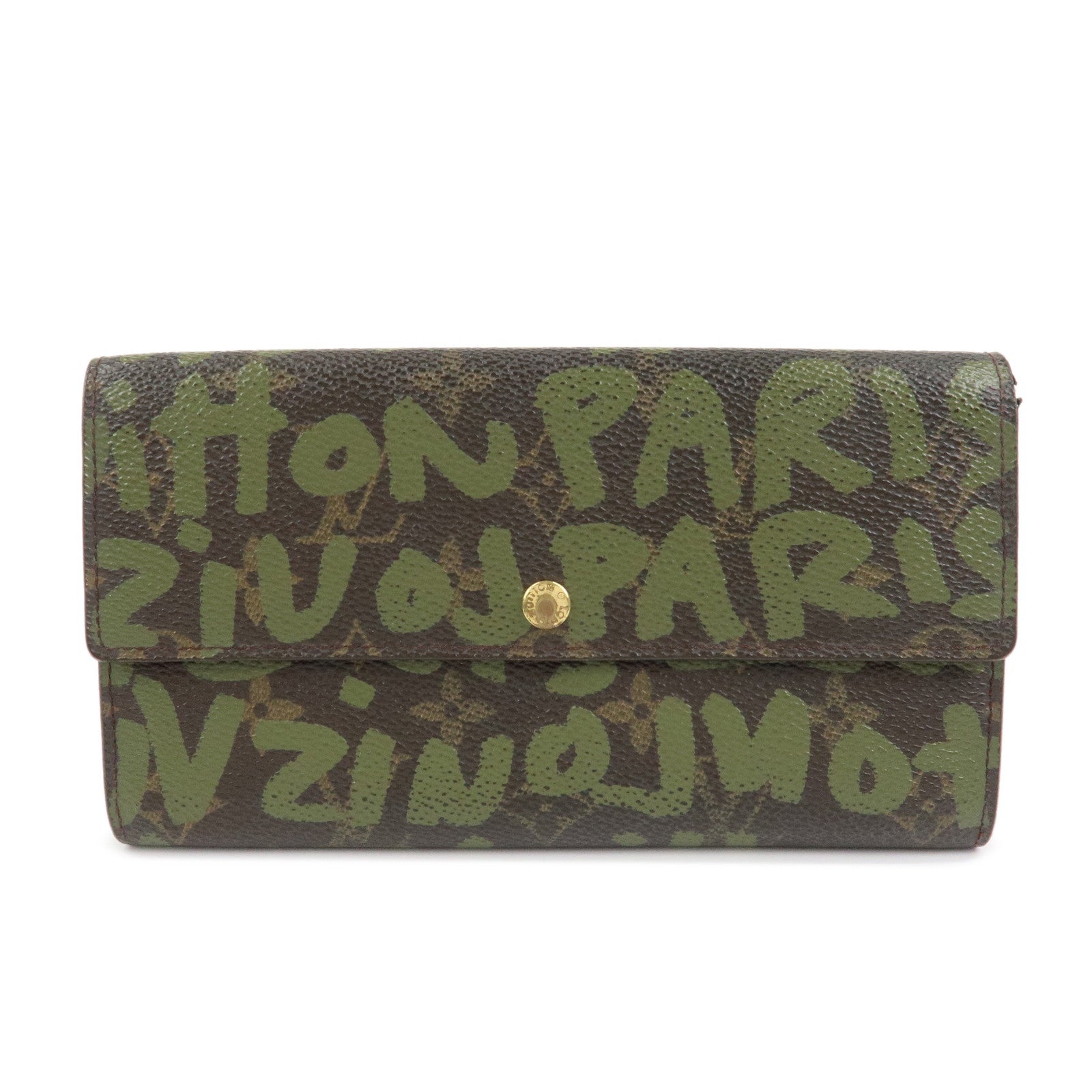 Louis Vuitton Monogram Graffiti Portefeuille Sarah Wallet M92188
