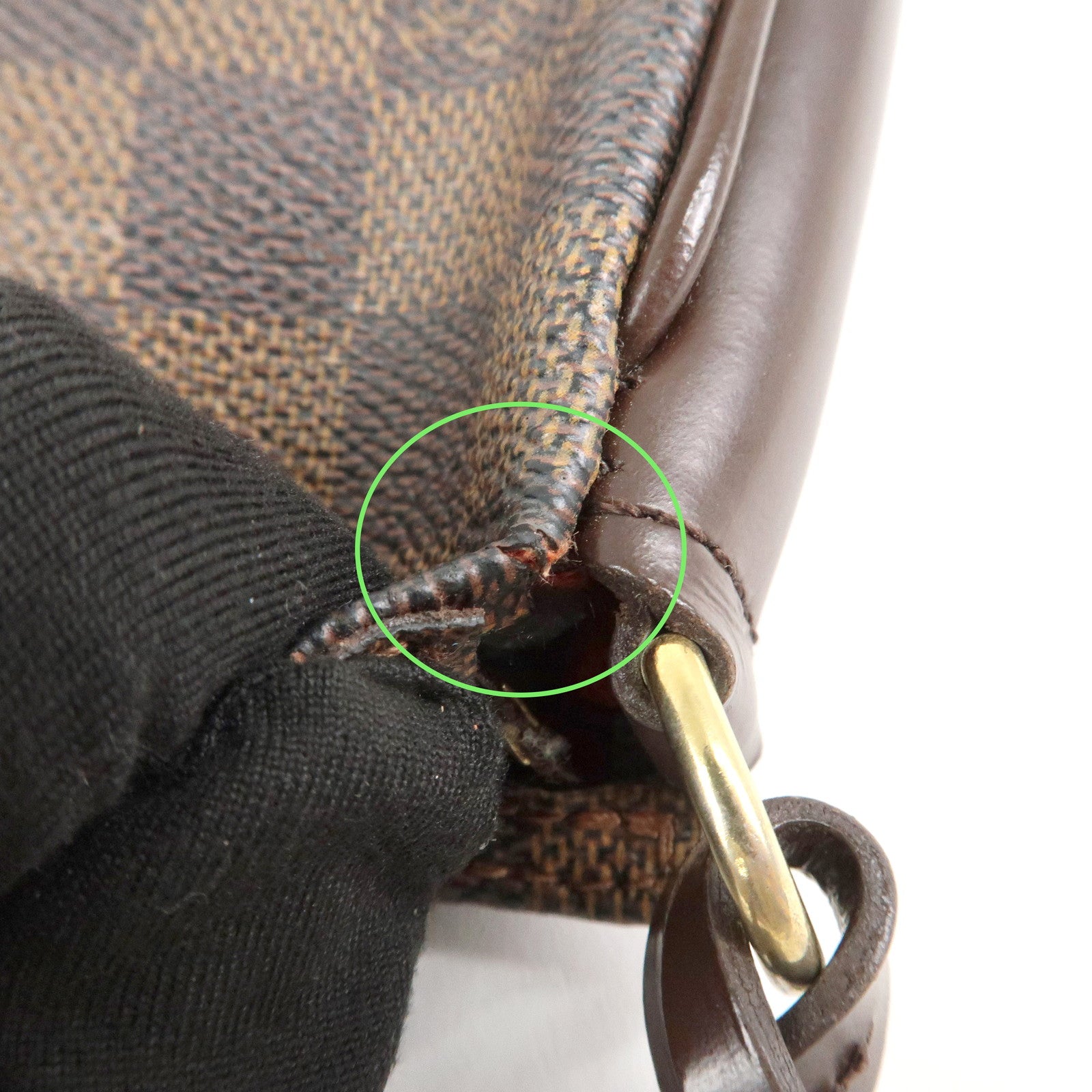 Louis Vuitton Damier Navona Accessoires Pouch N51983 Used