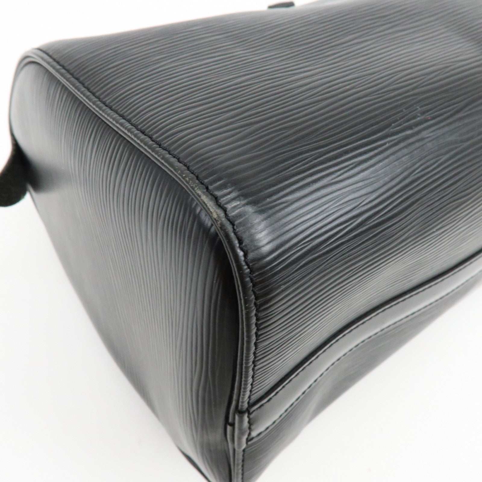 Louis Vuitton Epi Leather Speedy 25 Hand Bag Boston Bag Noir M59032