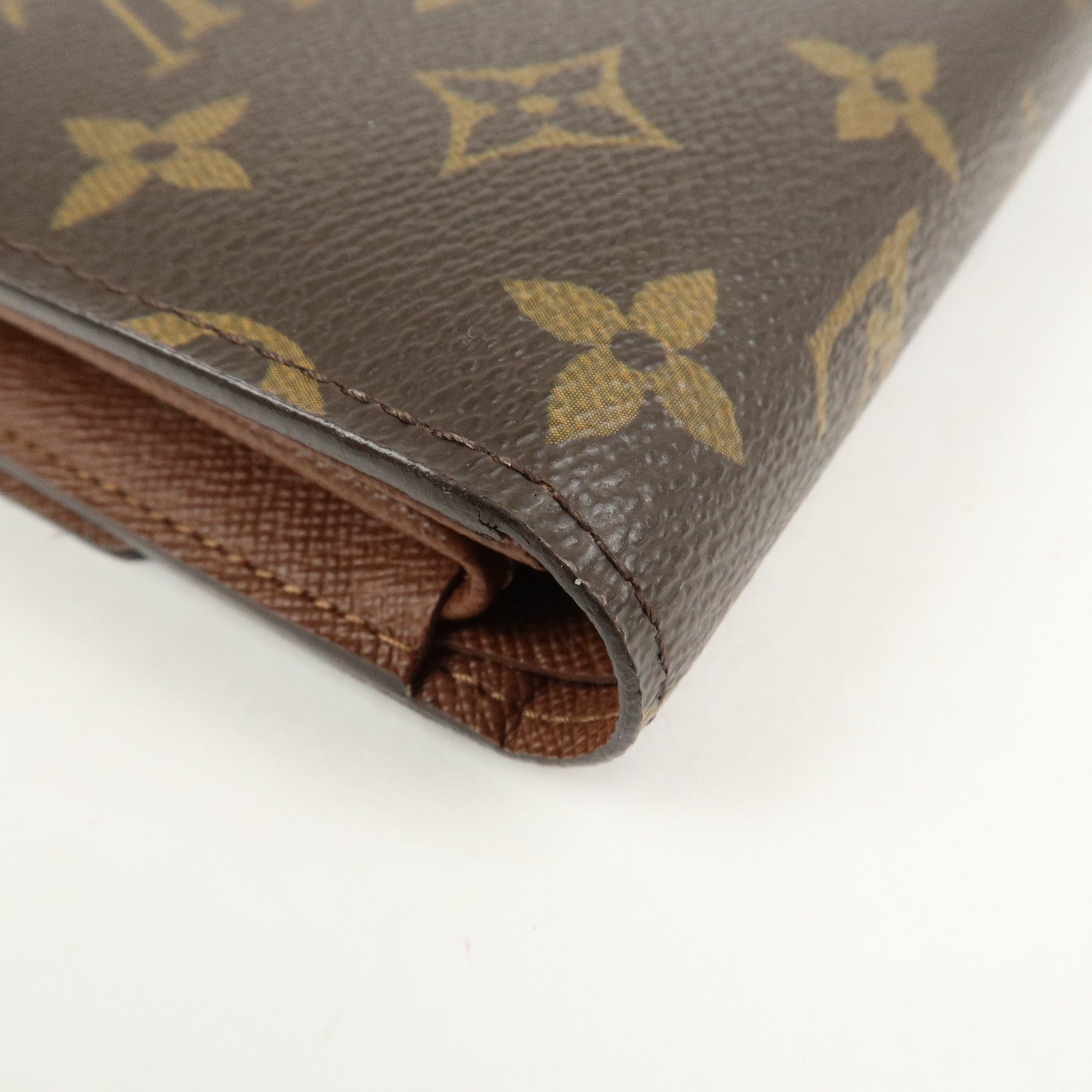 Louis Vuitton Monogram Portefeuille Alexandra Wallet Brown M60047